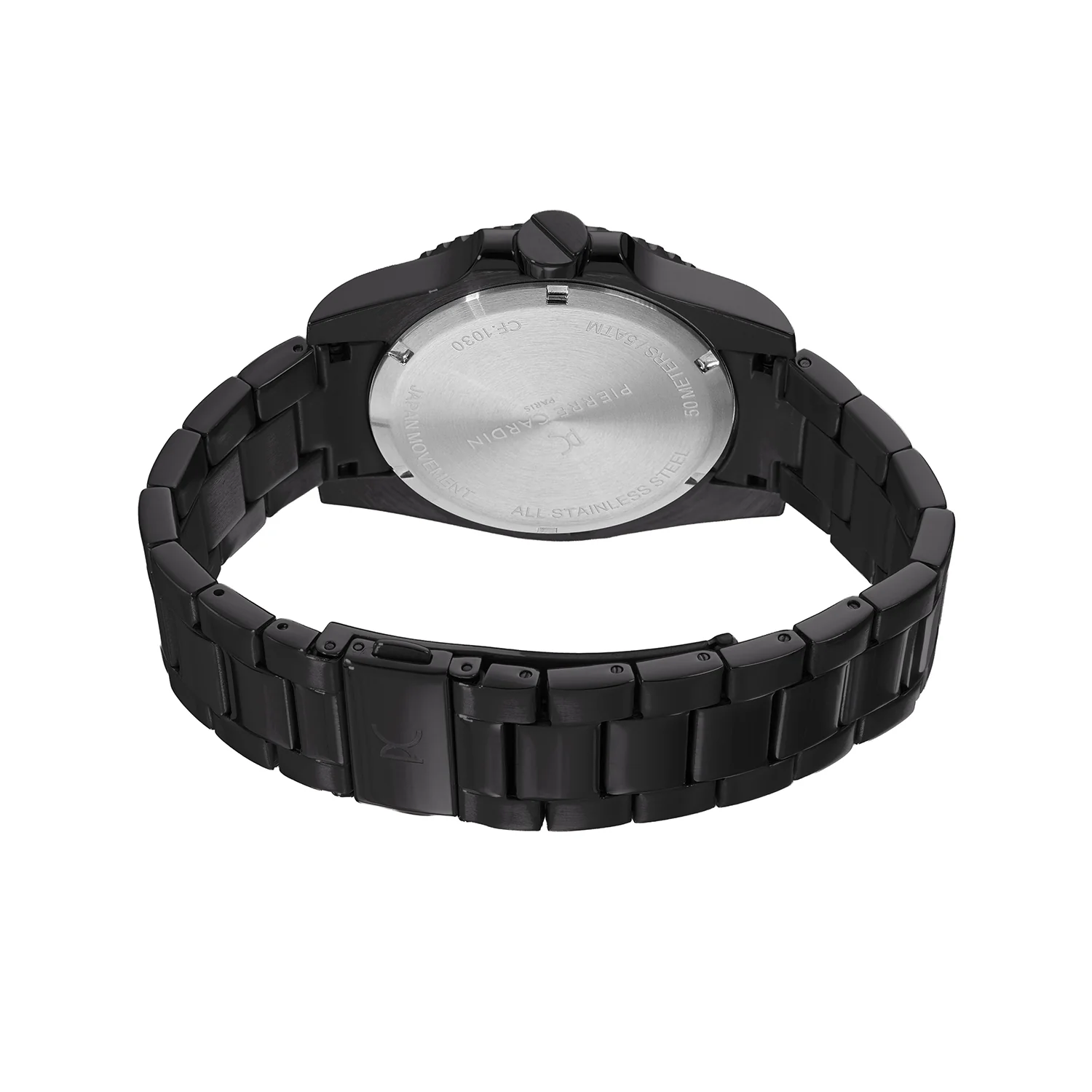 Aquatica HydroSport Mens 40mm - IP Black with Stainless Steel Black Strap - Image 4