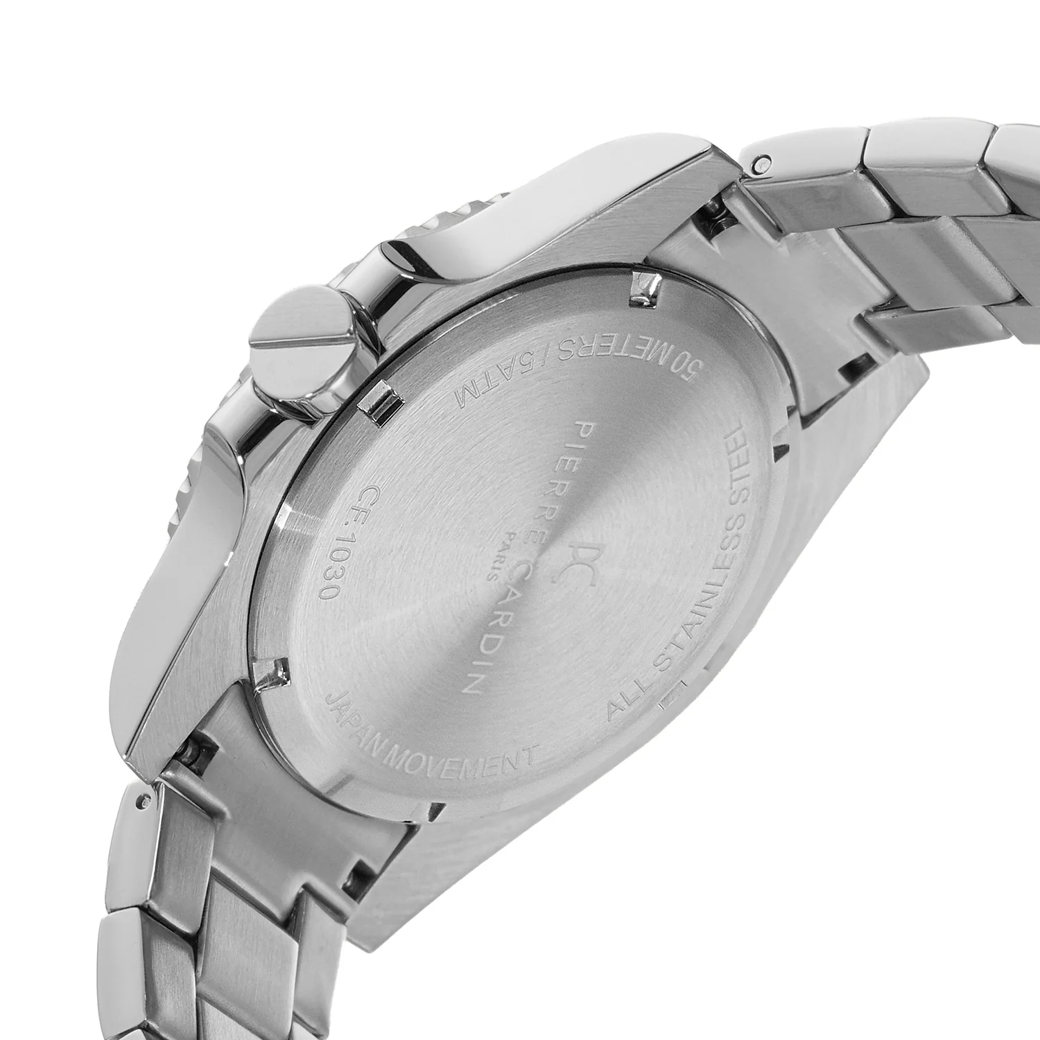 Aquatica HydroSport Mens 40mm - Stainless Steel Silver with Stainless Steel Silver Strap - Image 4