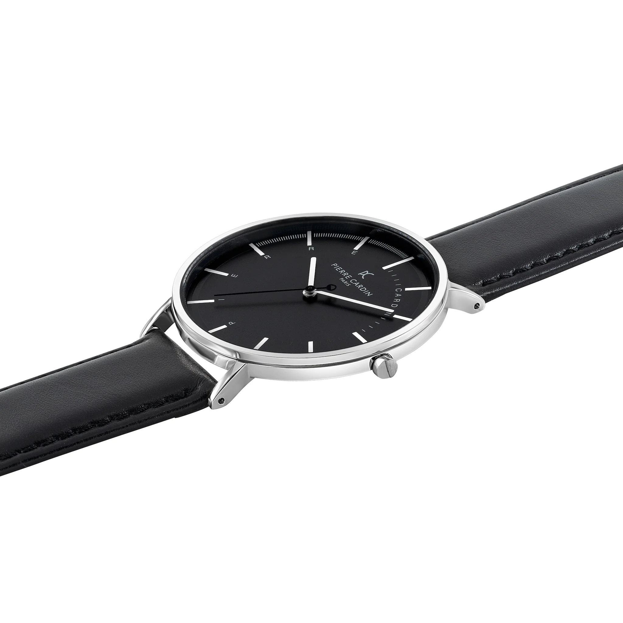 Bonne Nouvelle Black Dial with Black Leather Strap - Image 3