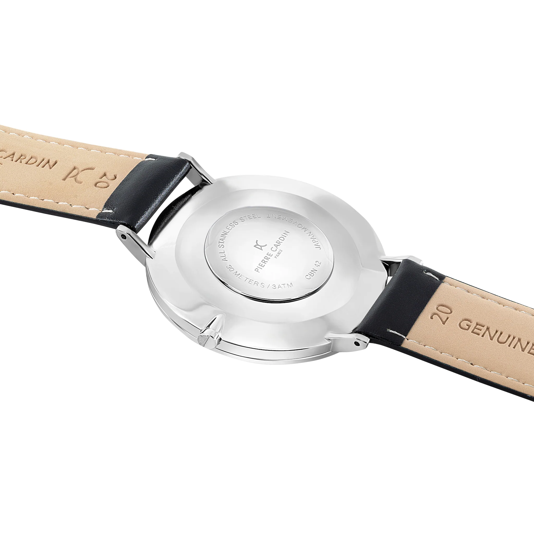 Bonne Nouvelle Black Dial with Black Leather Strap - Image 4