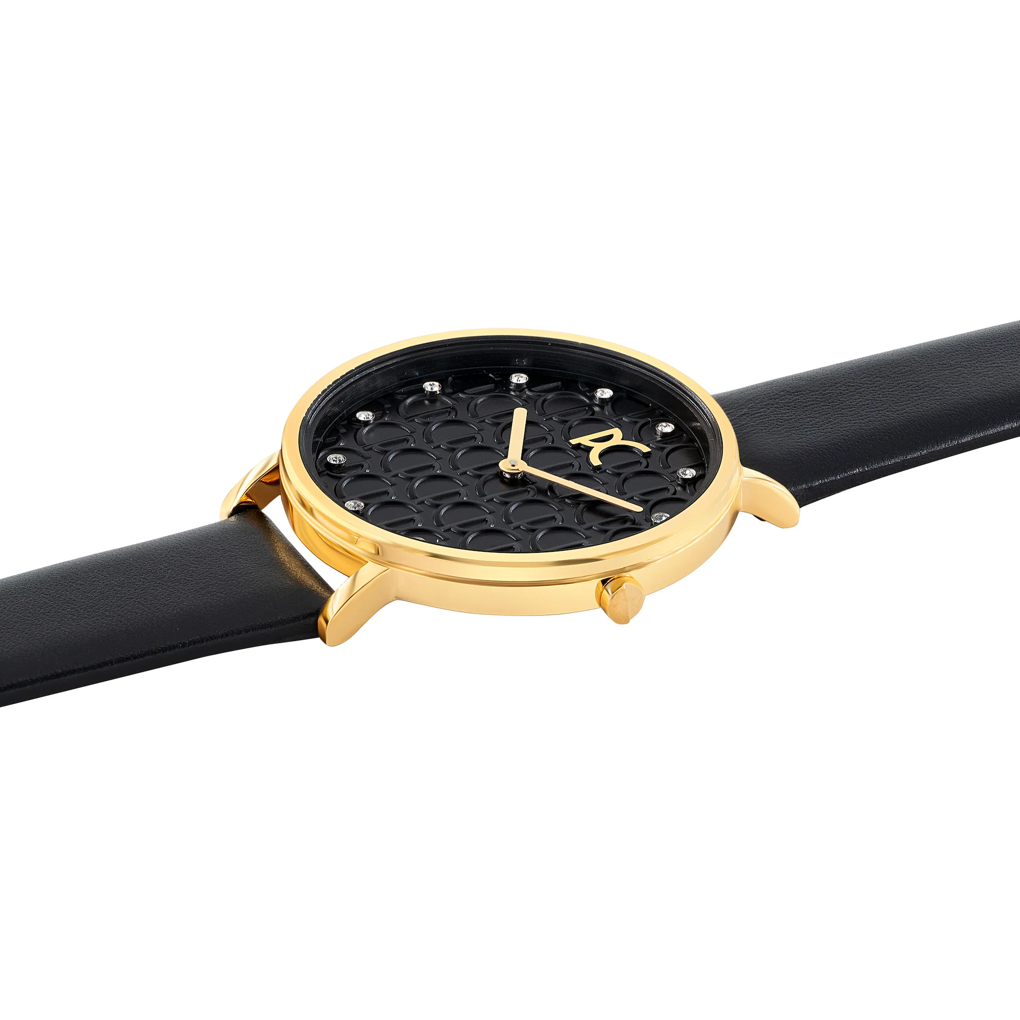 Bonne Nouvelle with PC Monogram Black Dial and Black Leather Strap - Image 3
