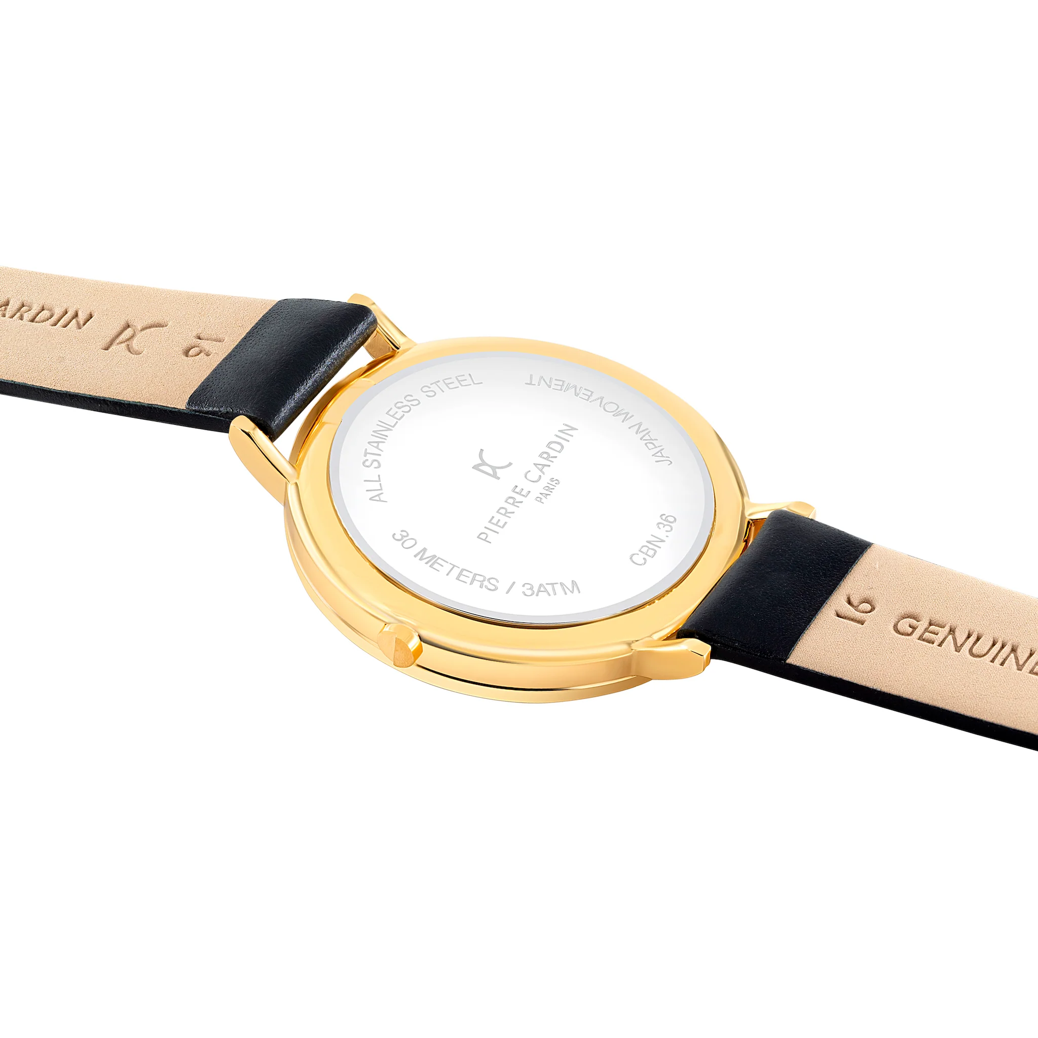 Bonne Nouvelle with PC Monogram Black Dial and Black Leather Strap - Image 4