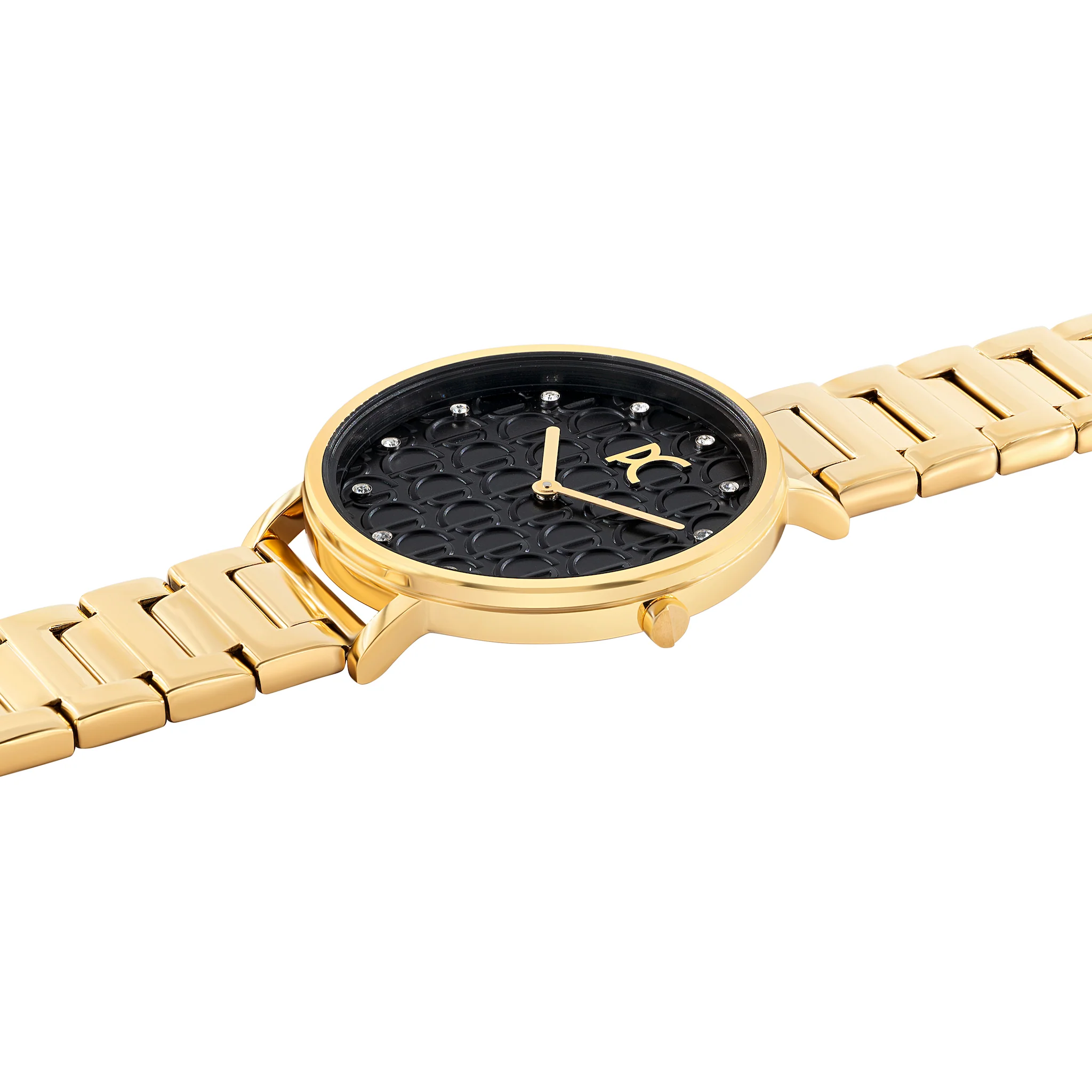 Bonne Nouvelle with PC Monogram Black Dial and Metal Links Strap - Image 3