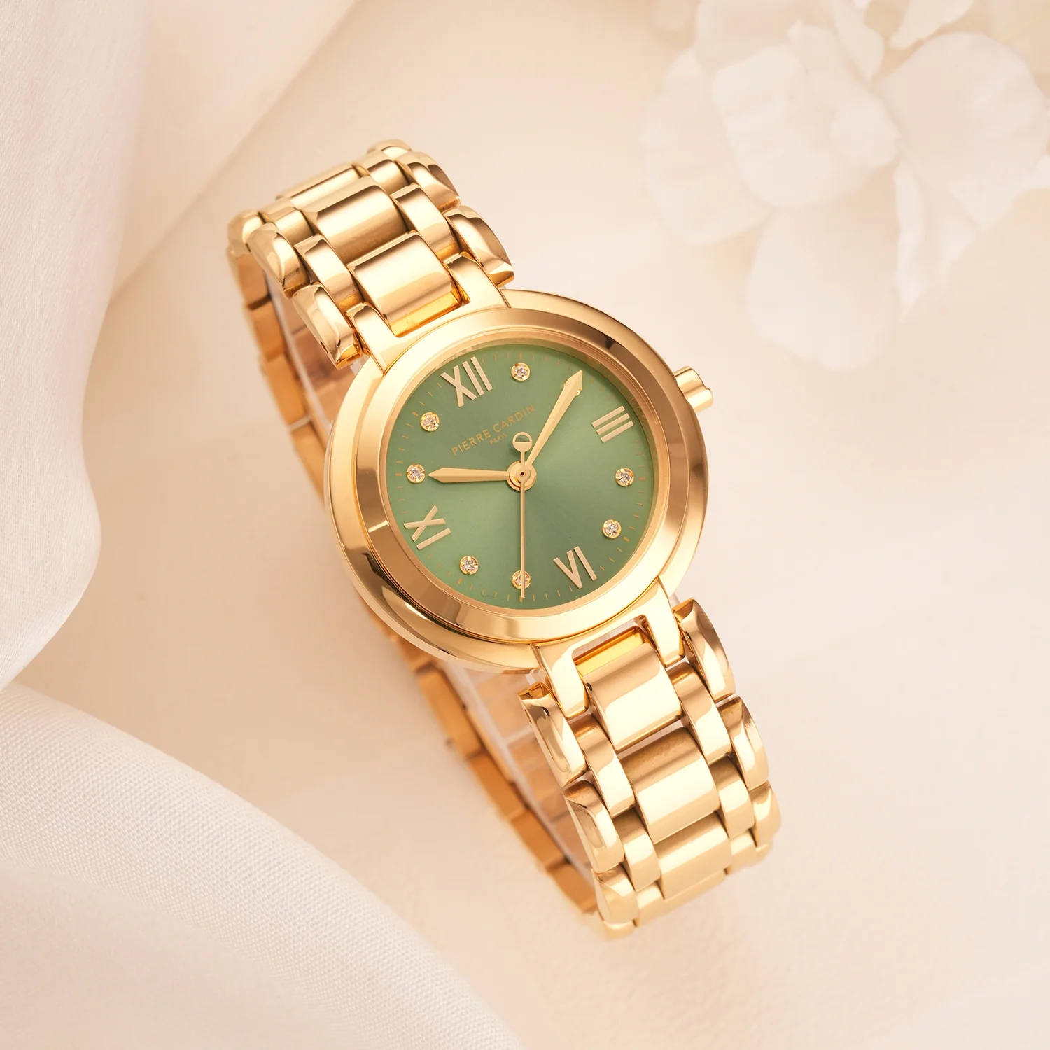 Classique Petite Lumière Lady 31mm - Gold with Gold Metal Strap - Image 6