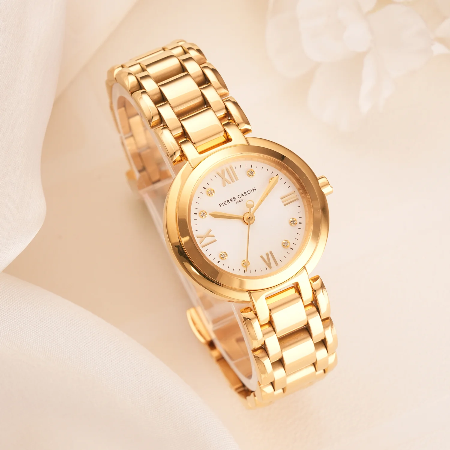 Classique Petite Lumière Lady 31mm - Gold with Gold Metal Strap - Image 5