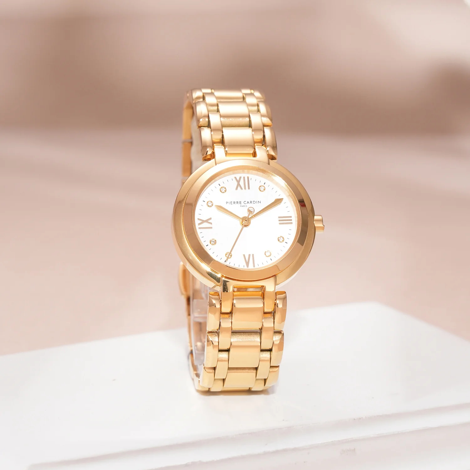 Classique Petite Lumière Lady 31mm - Gold with Gold Metal Strap - Image 6