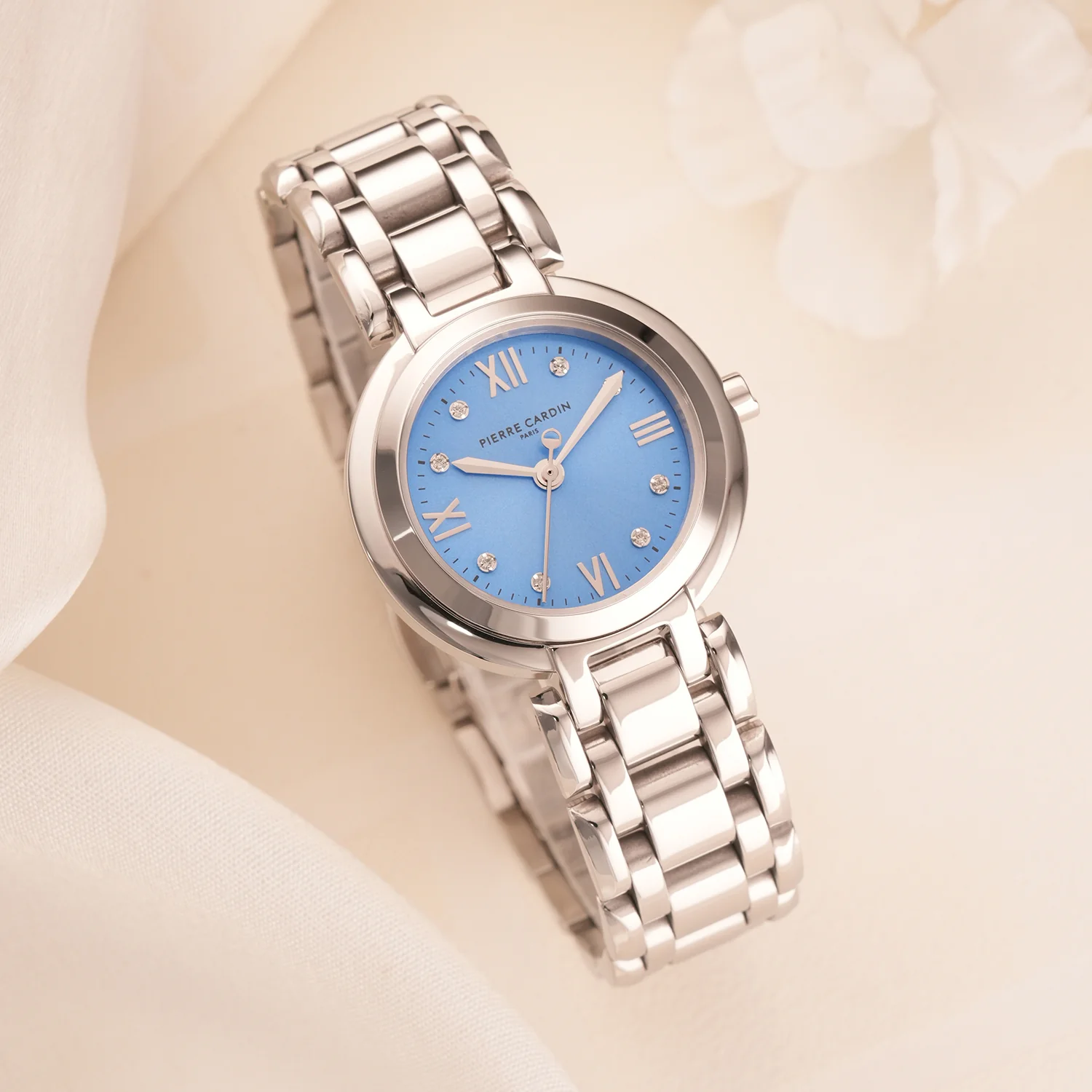 Classique Petite Lumière Lady 31mm - Stainless Steel Silver with Stainless Steel Silver Strap - Image 6