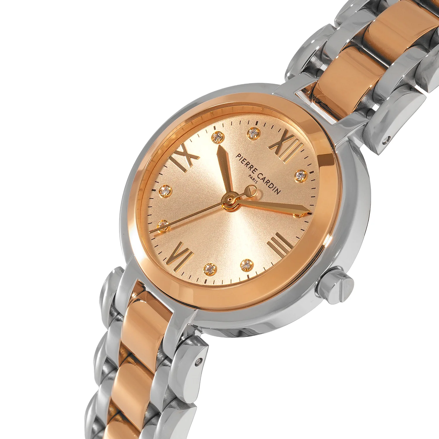 Classique Petite Lumière Lady 31mm - Twotone Gold and Silver with Twotone Gold and Silver Metal Strap - Image 3