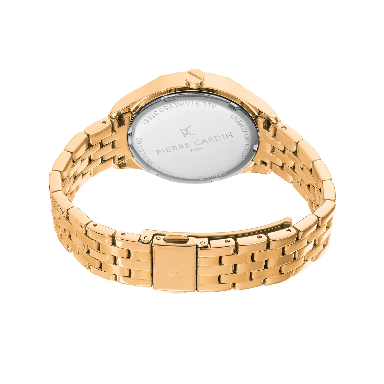 Éclat Luxe Lady 35mm - Gold with Gold Metal Strap - Image 4