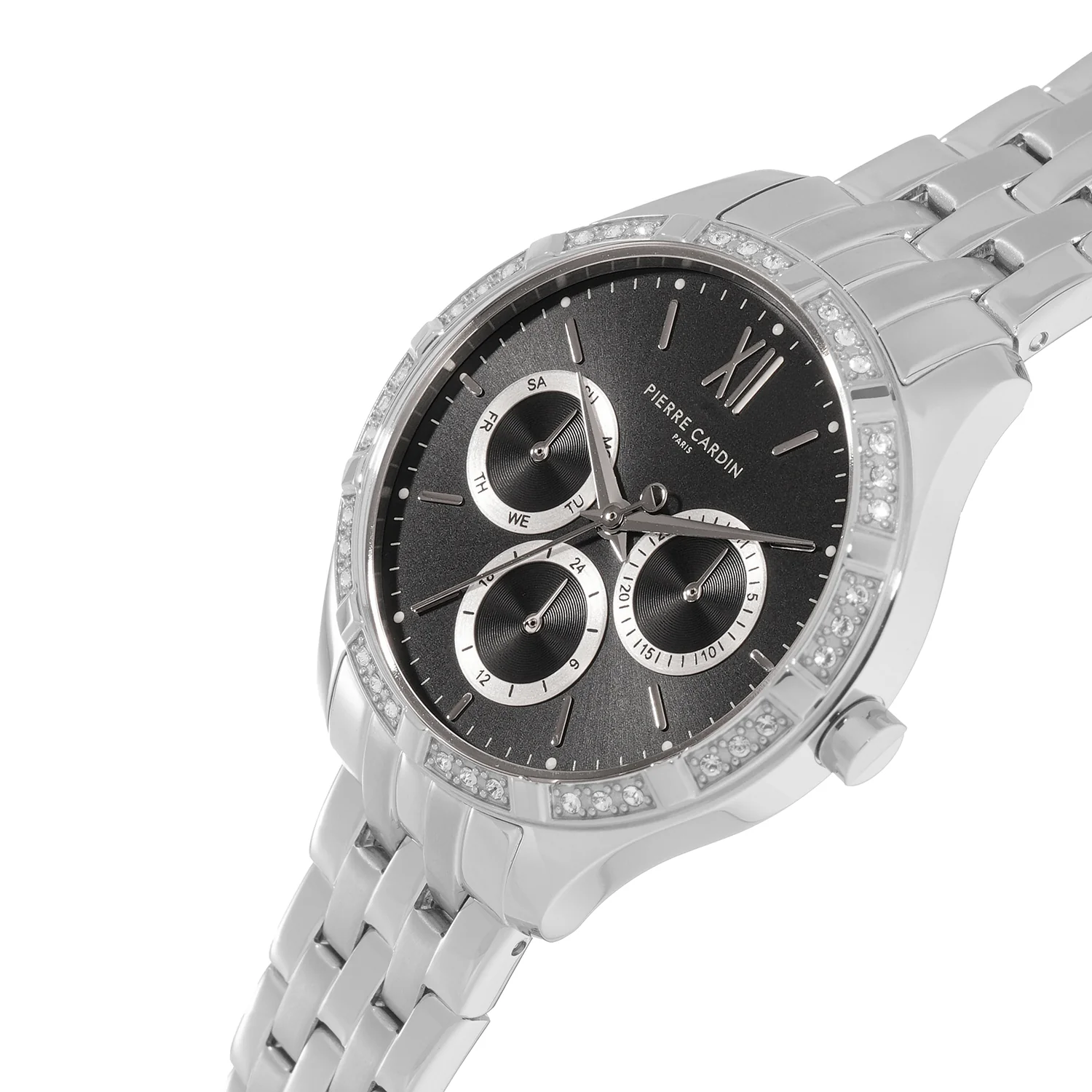 Éclat Luxe Lady 35mm - Stainless Steel Silver with Stainless Steel Silver Strap - Image 3