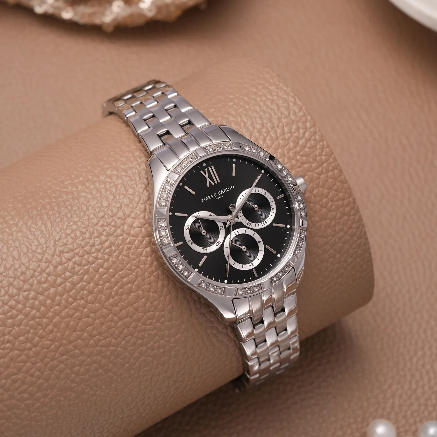 Éclat Luxe Lady 35mm - Stainless Steel Silver with Stainless Steel Silver Strap - Image 6