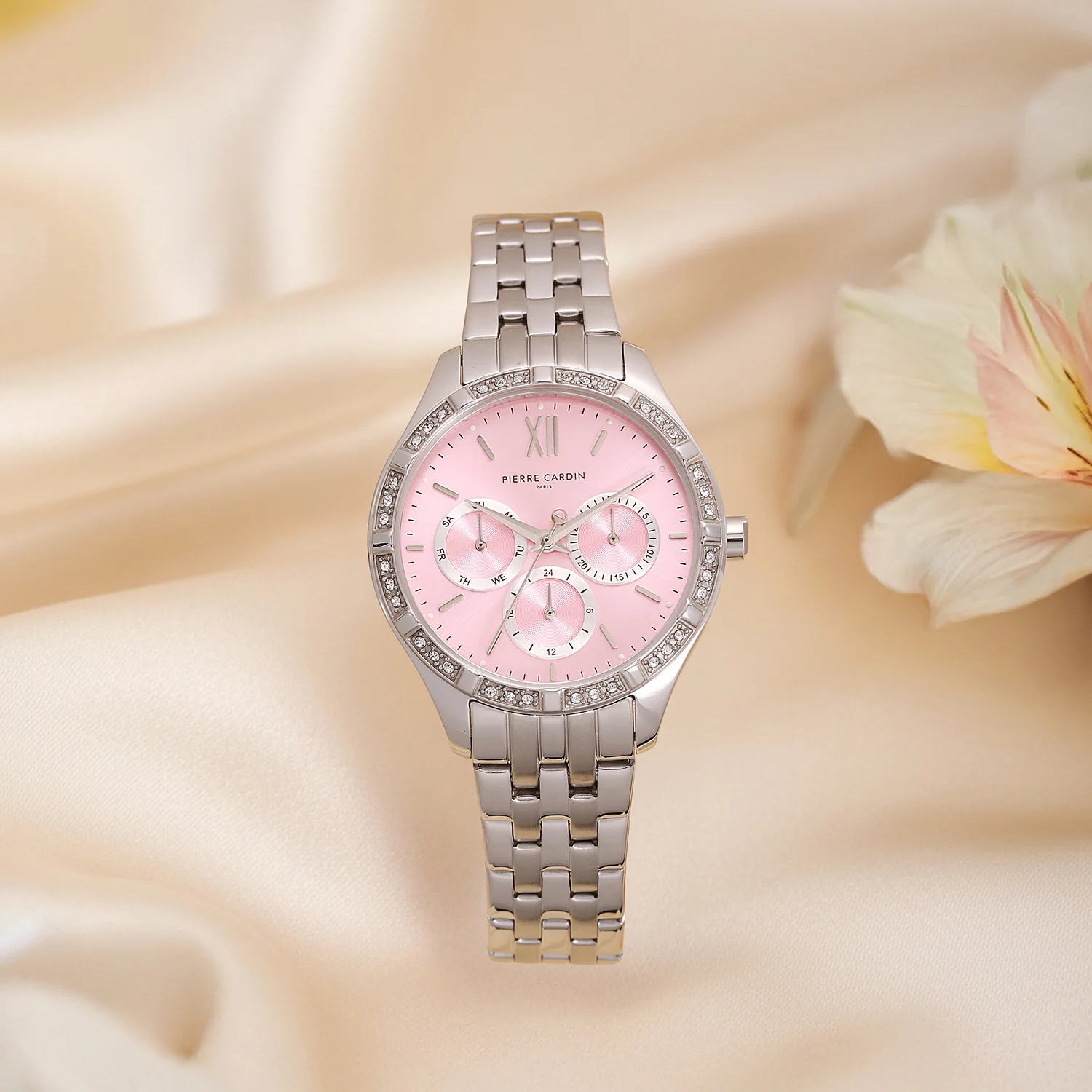 Éclat Luxe Lady 35mm - Stainless Steel Silver with Stainless Steel Silver Strap - Image 5