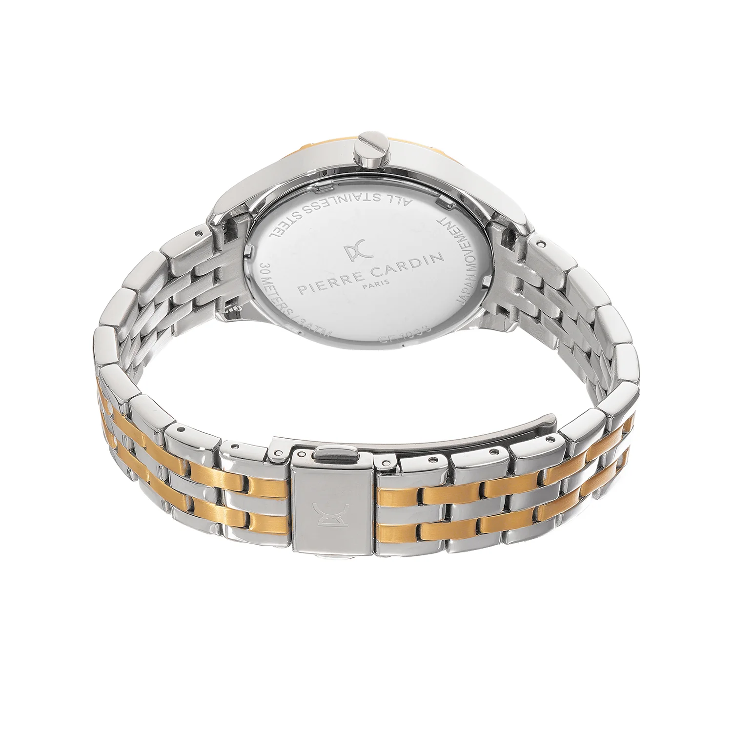 Éclat Luxe Lady 35mm - Twotone Gold and Silver with Twotone Gold and Silver Metal Strap - Image 4