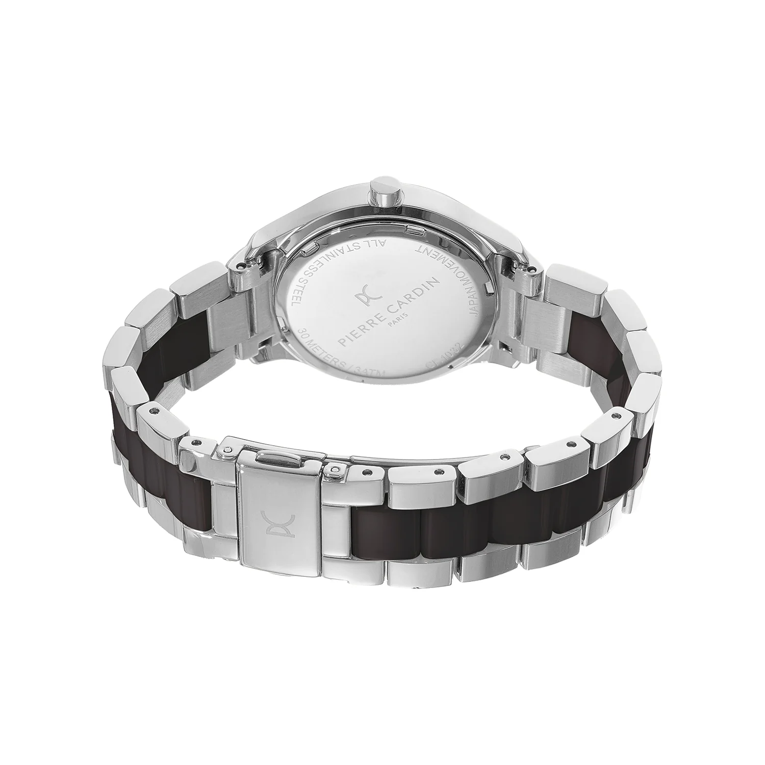 Élitaire Céramique Lady 32mm - Stainless Steel Silver with Stainless Steel Silver Strap with Black Ceramic Links - Image 3