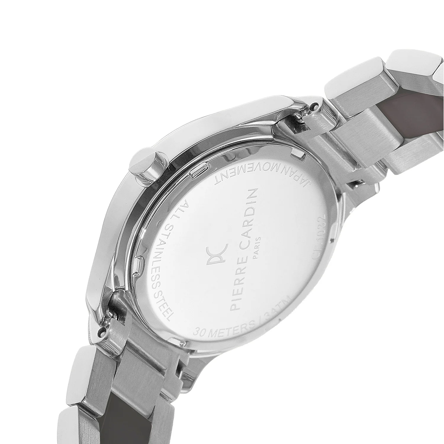 Élitaire Céramique Lady 32mm - Stainless Steel Silver with Stainless Steel Silver Strap with Black Ceramic Links - Image 4