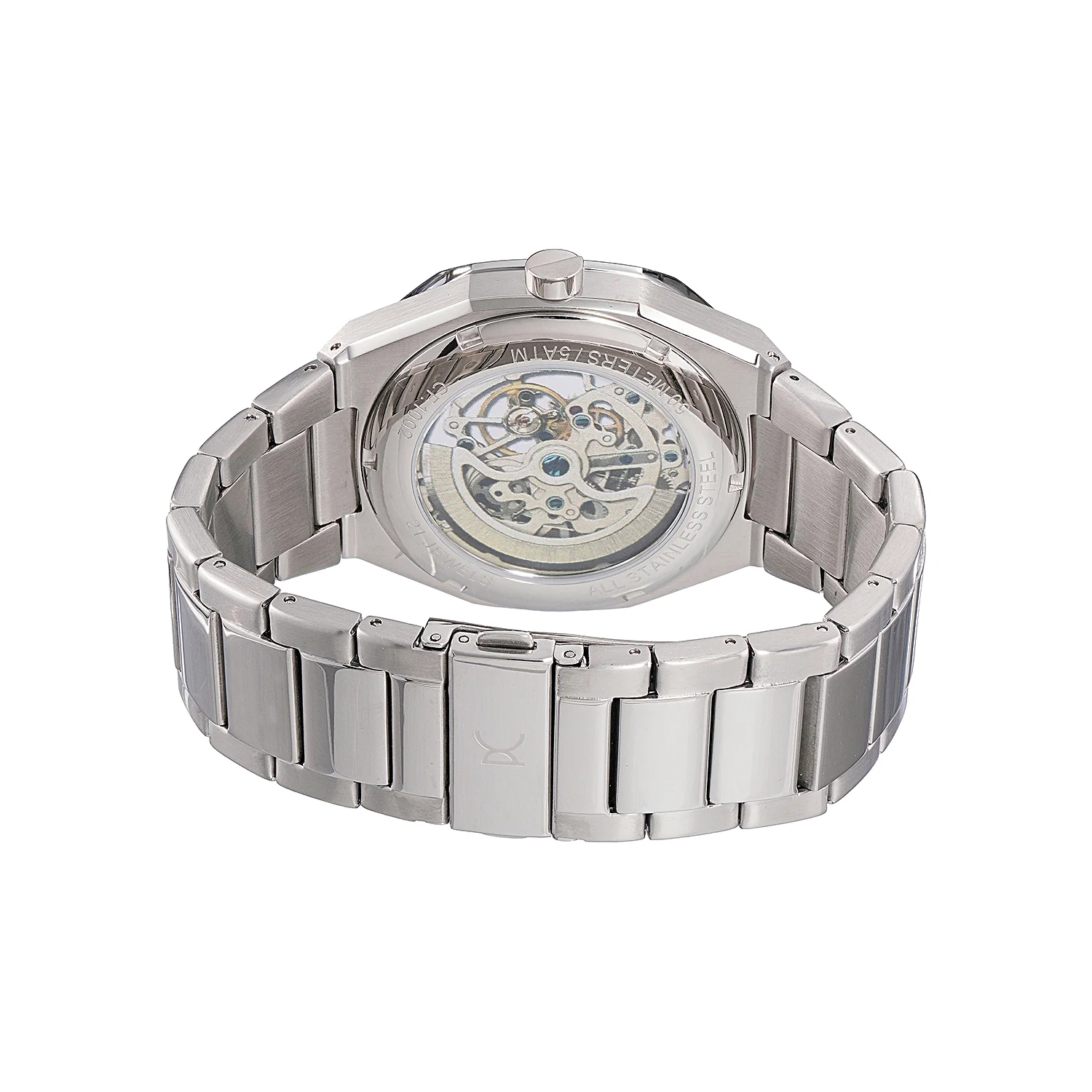 Maison 8 Automatique Men’s 42mm Skeleton Watch - Stainless Steel with Metal Strap - Image 3