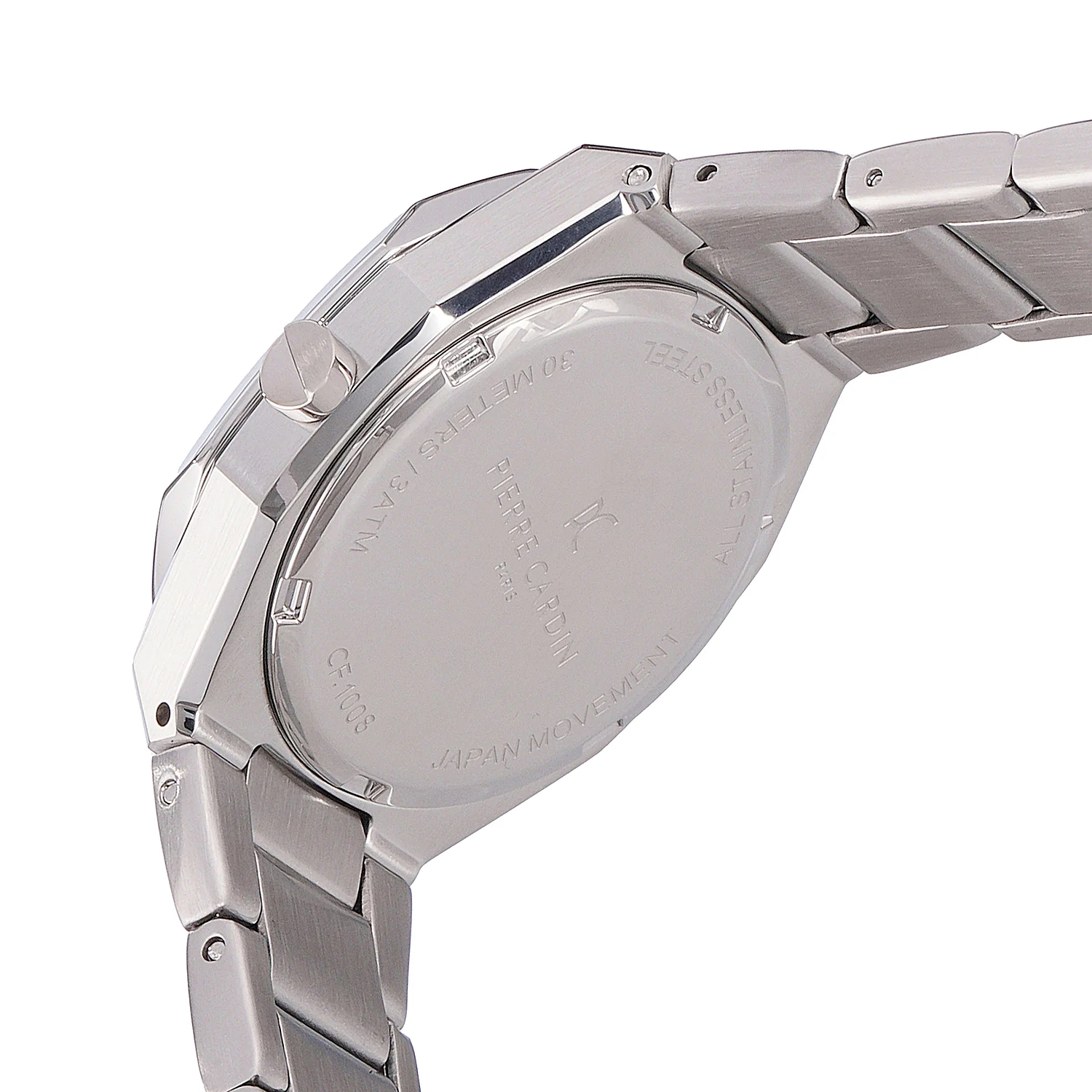 Maison 8 Chrysanthème Ladies’ Watch - Silver Case, Celeste Blue Dial with Stainless Steel Band - Image 5