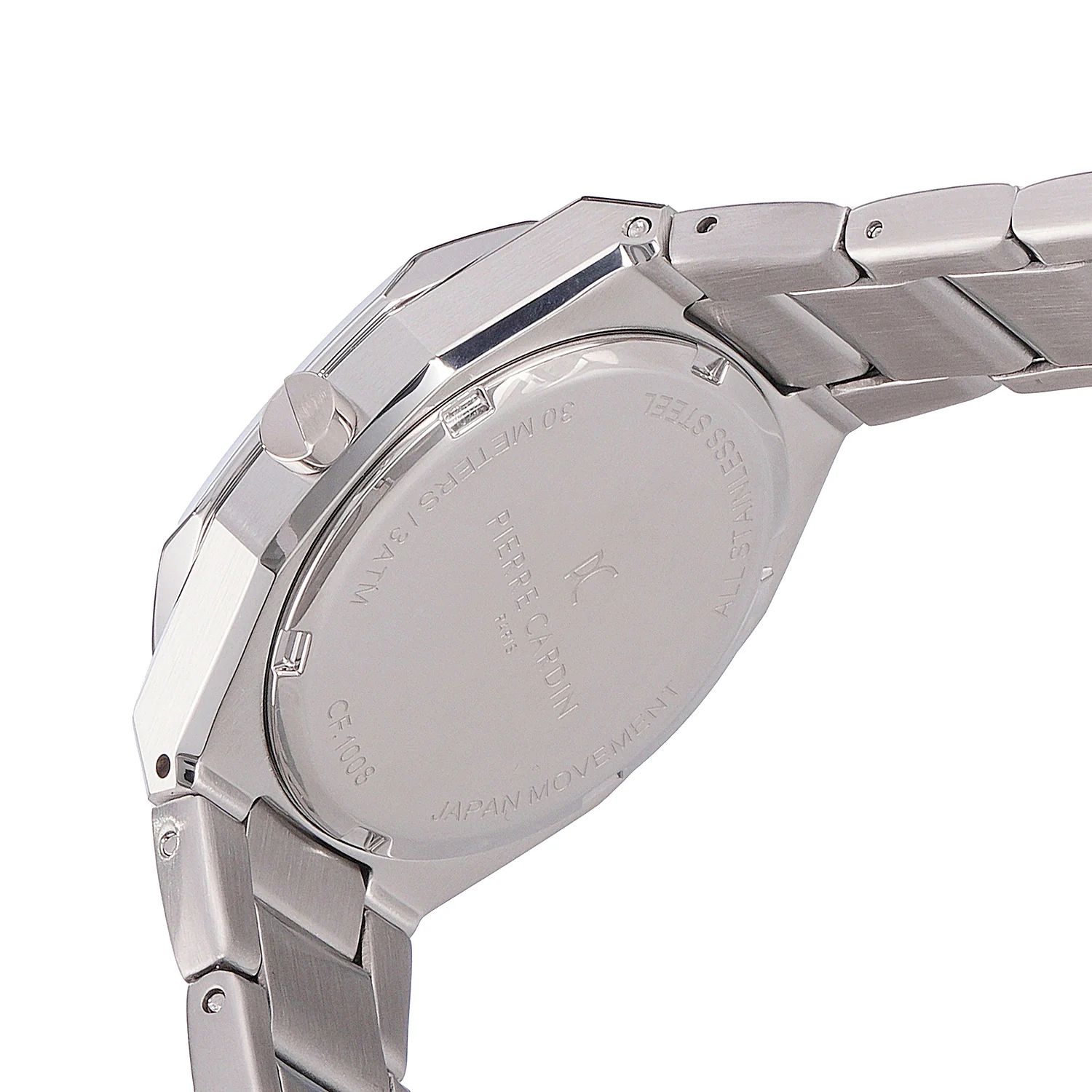 Maison 8 Chrysanthème Ladies’ Watch - Stainless Steel Case, Jade Green Dial with Stainless Steel Band - Image 4