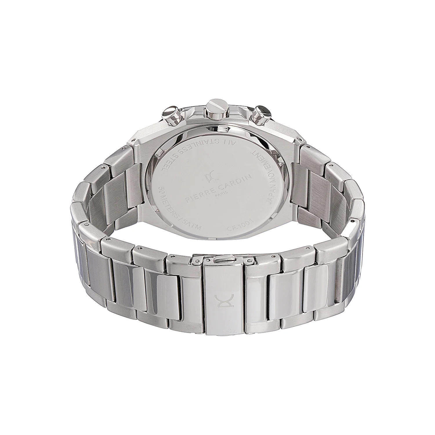 Maison 8 Vogue Men’s 42mm Stainless Steel Watch - Green Dial with Metal Strap - Image 3