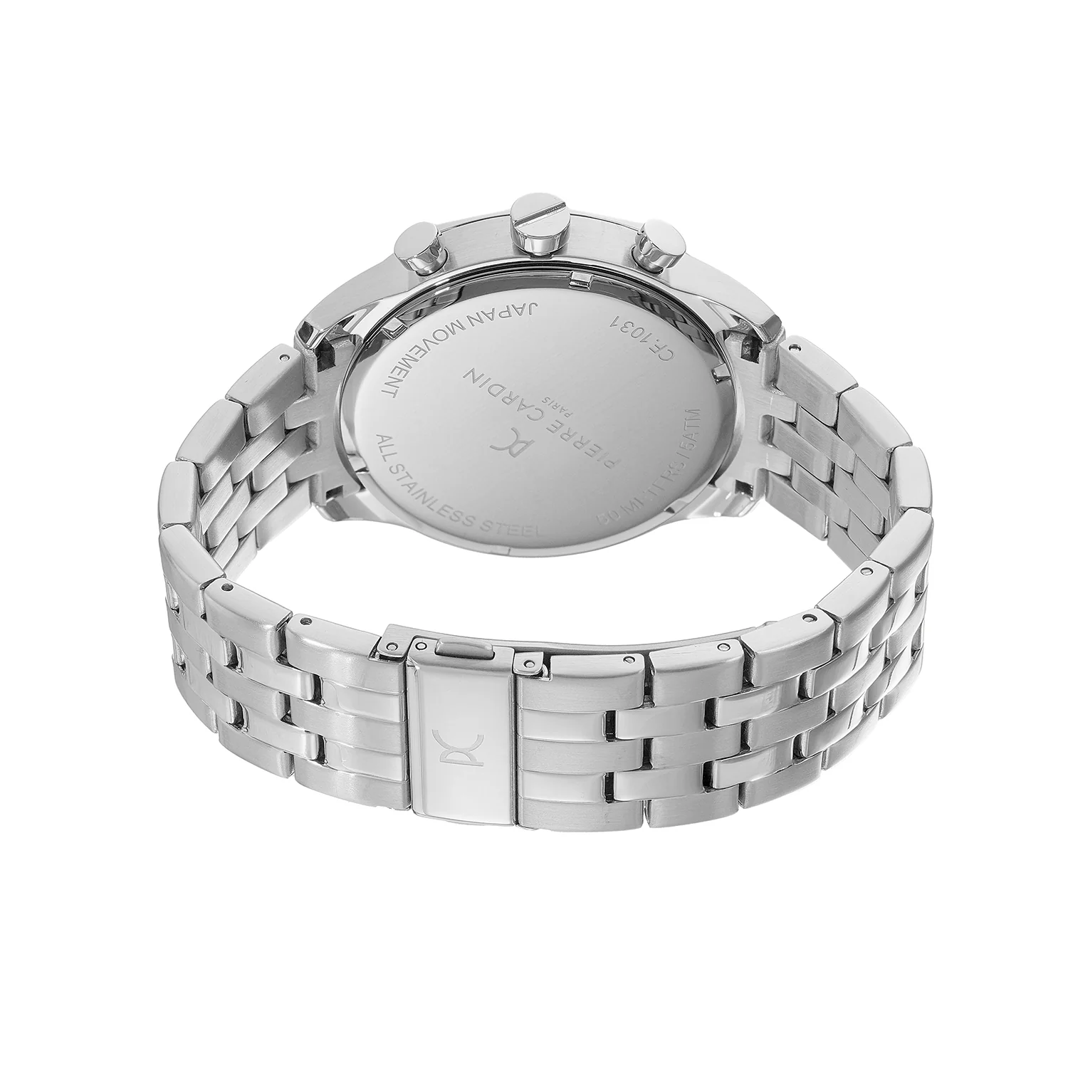 Heritage RacerTime Mens 43mm - Stainless Steel Silver with Stainless Steel Silver Strap - Image 3