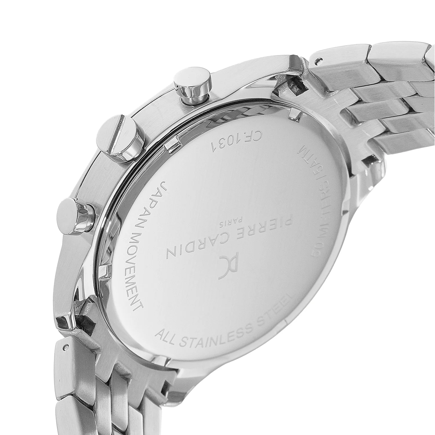 Heritage RacerTime Mens 43mm - Stainless Steel Silver with Stainless Steel Silver Strap - Image 4
