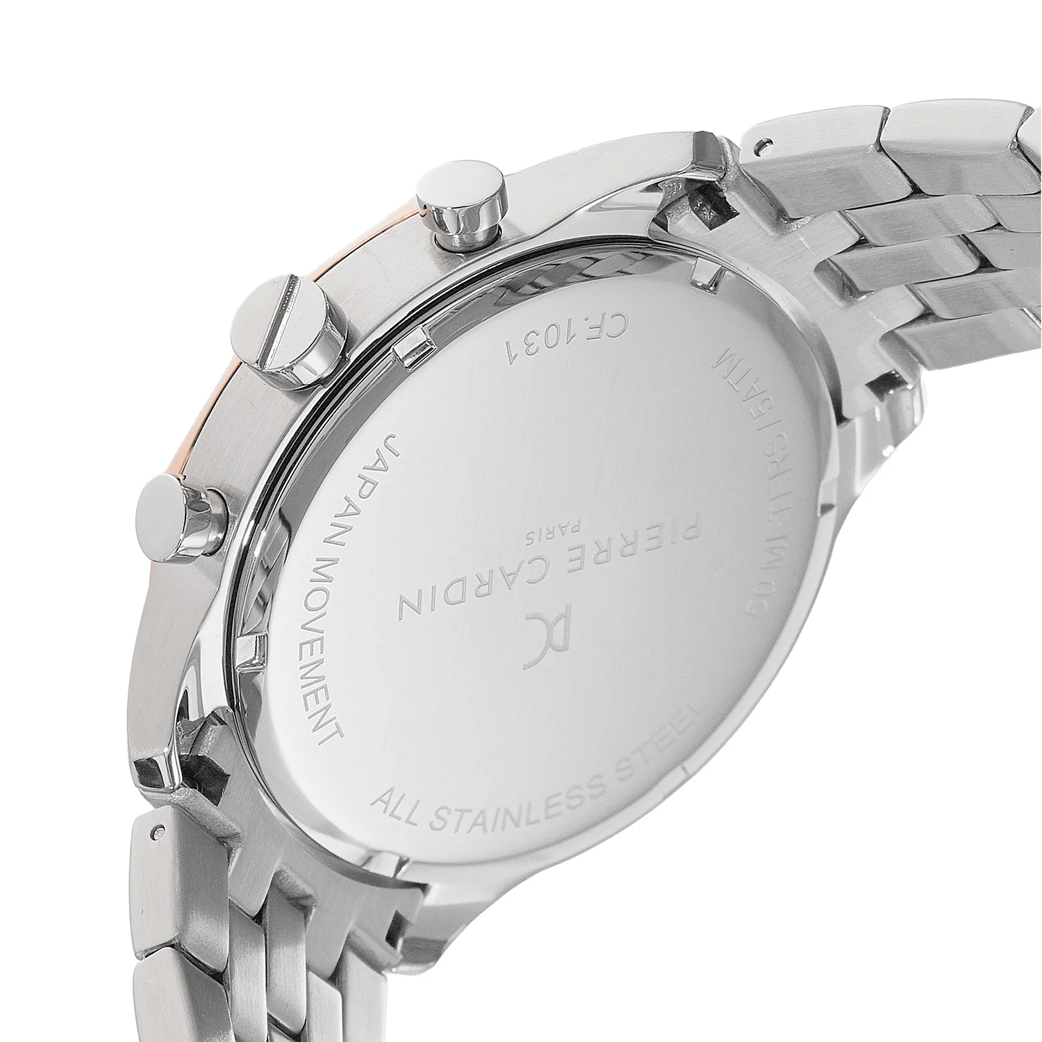 Heritage RacerTime Mens 43mm - Twotone Rose Gold and Silver with Twotone Rose Gold and Silver Metal Strap - Image 5