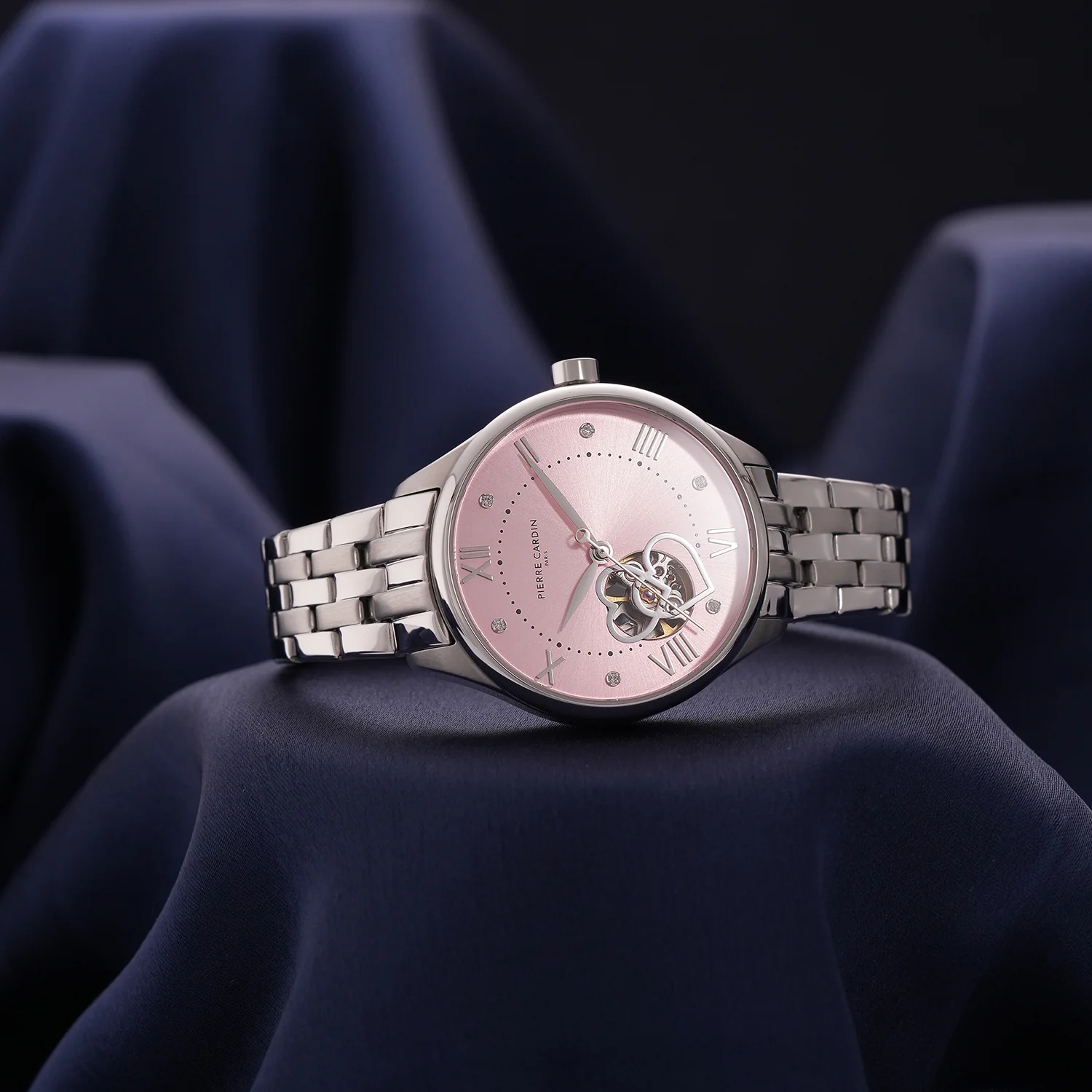 Mécanique Élégante Lady 34.5mm - Stainless Steel Silver with Stainless Steel Silver Strap - Image 6