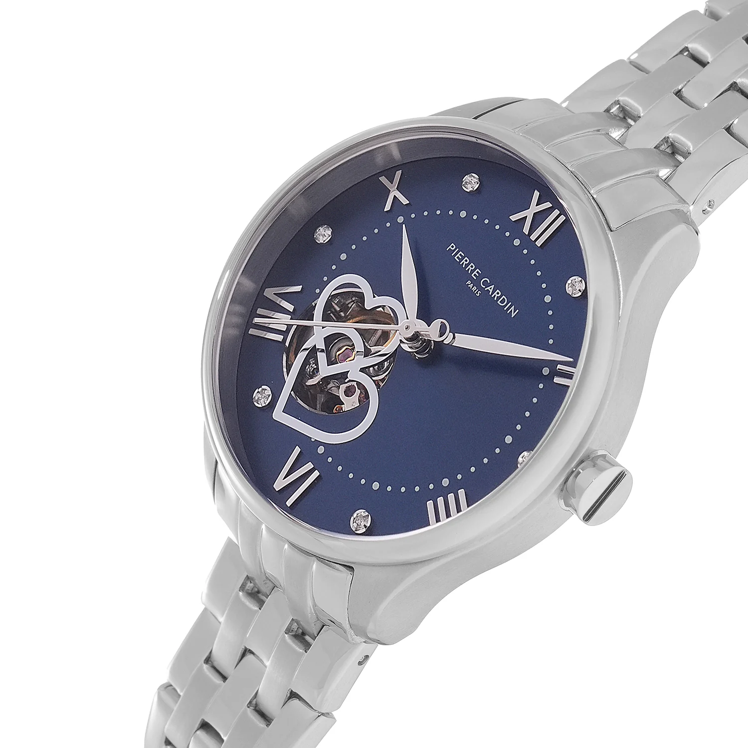 Mécanique Élégante Lady 34.5mm - Stainless Steel Silver with Stainless Steel Silver Strap - Image 2