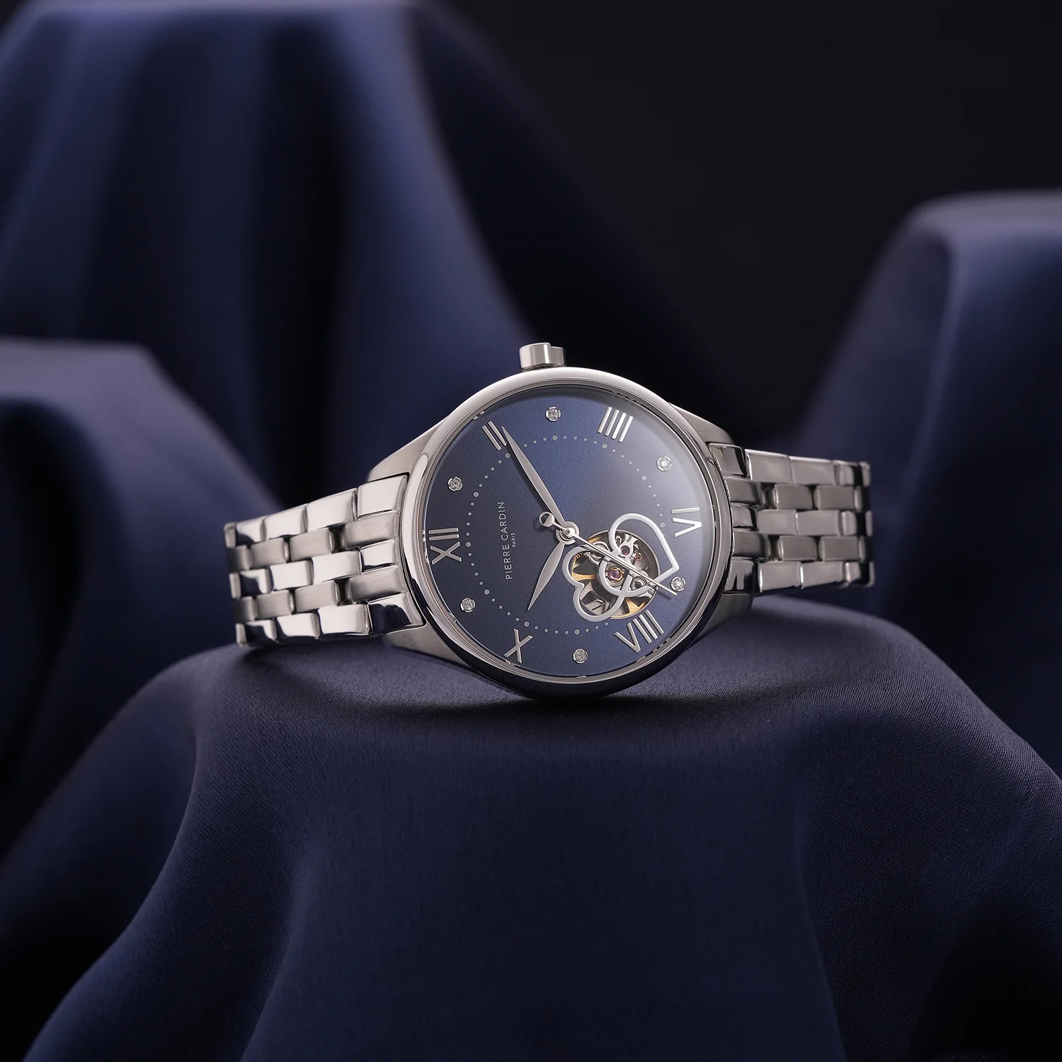 Mécanique Élégante Lady 34.5mm - Stainless Steel Silver with Stainless Steel Silver Strap - Image 6