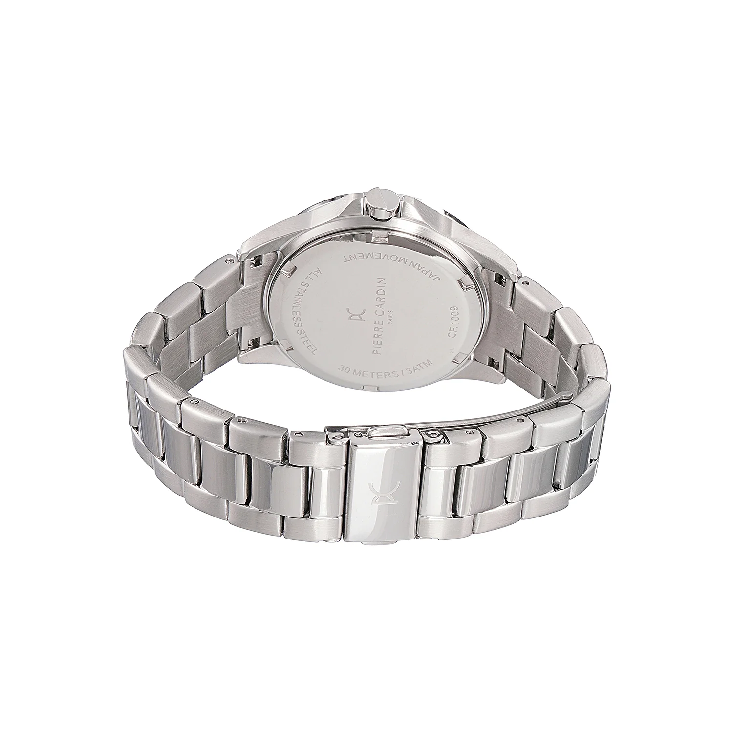 Observatoire Éclat Ladies’ Watch - Silver Case with Pale Pink Dial and Crystal Indexes - Image 4