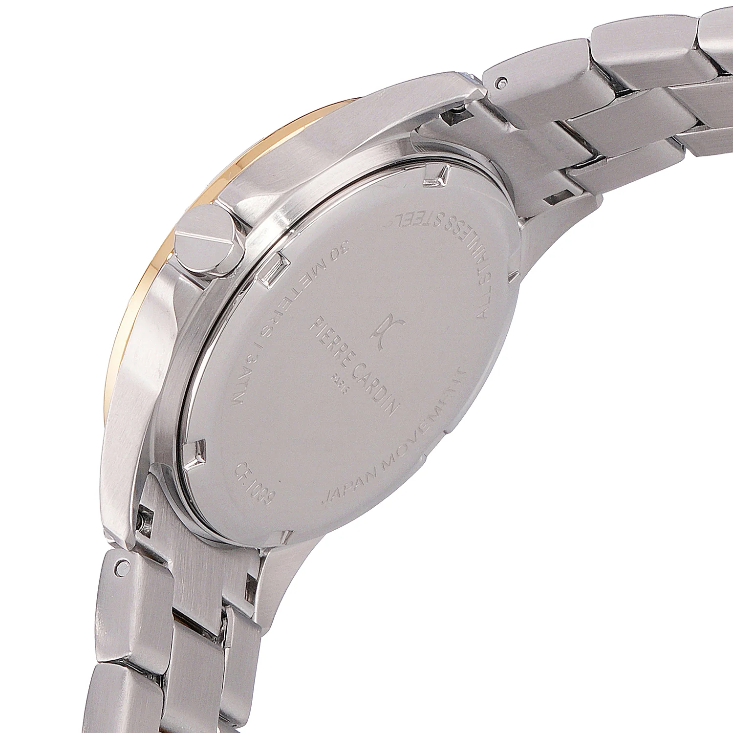 Observatoire Éclat Ladies’ Watch - Two-Tone Gold & Silver Case with Champagne Dial and Crystal Indexes - Image 4