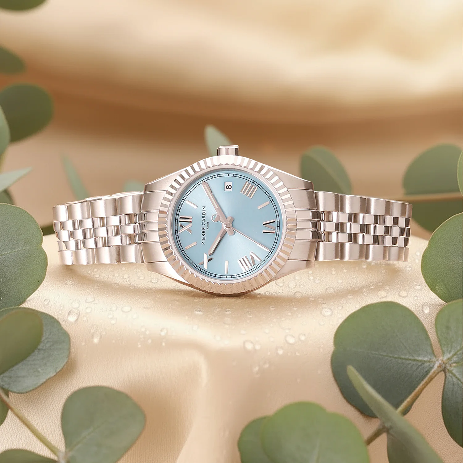 Opéra Timbre Lady 28mm - Stainless Steel Silver with Stainless Steel Silver Strap - Image 5