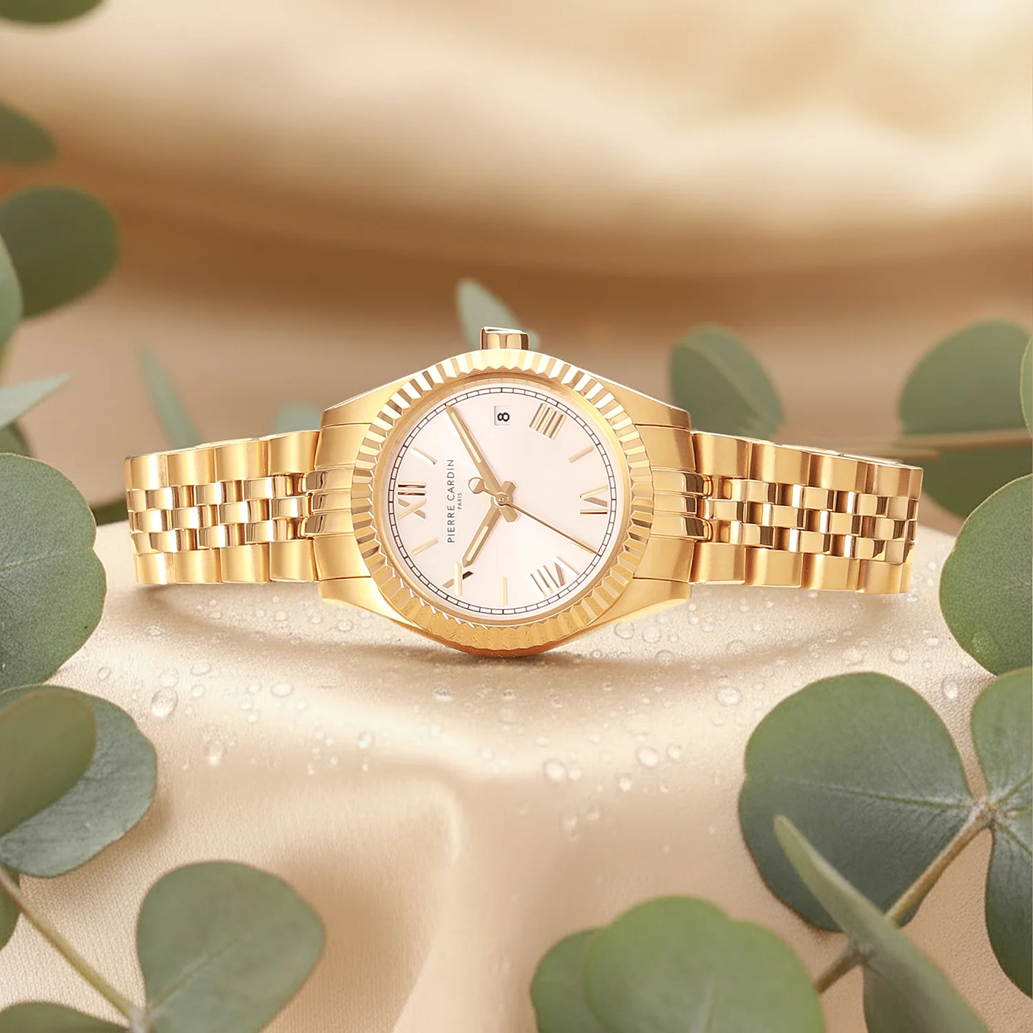 Opéra Timbre Lady 28mm - Gold with Gold Metal Strap - Image 5