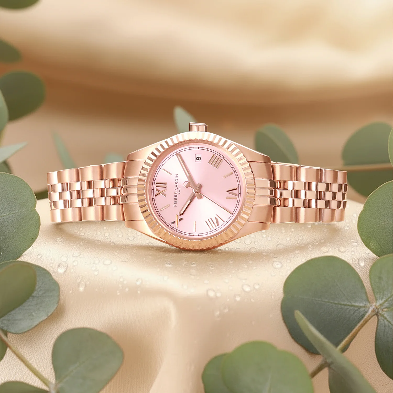 Opéra Timbre Lady 28mm - Rose Gold with Rose Gold Metal Strap - Image 6