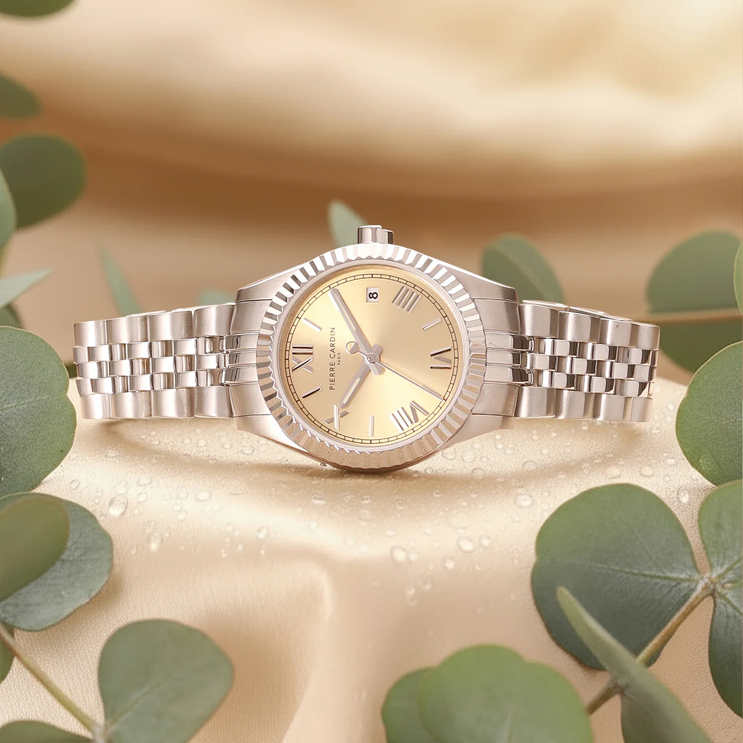 Opéra Timbre Lady 28mm - Stainless Steel Silver with Stainless Steel Silver Strap
