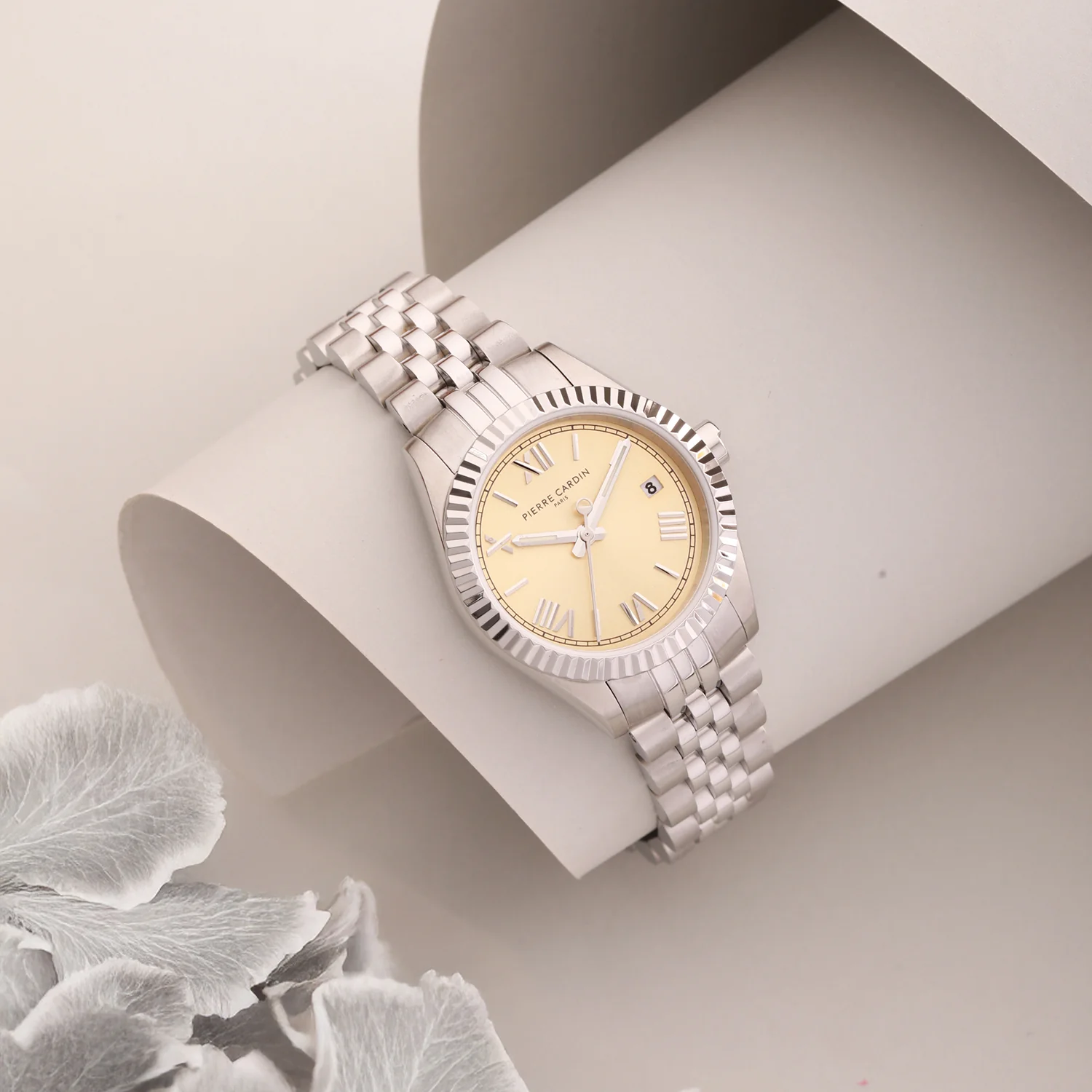 Opéra Timbre Lady 28mm - Stainless Steel Silver with Stainless Steel Silver Strap - Image 7