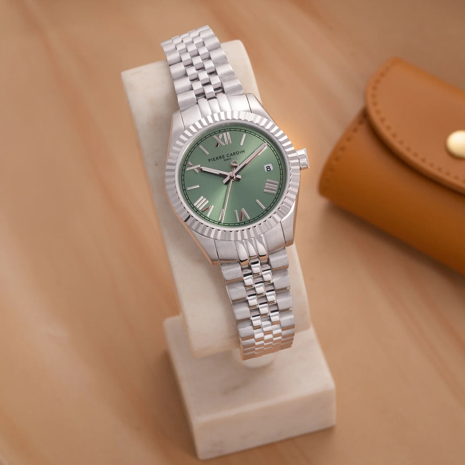 Opéra Timbre Lady 28mm - Stainless Steel Silver with Stainless Steel Silver Strap - Image 5