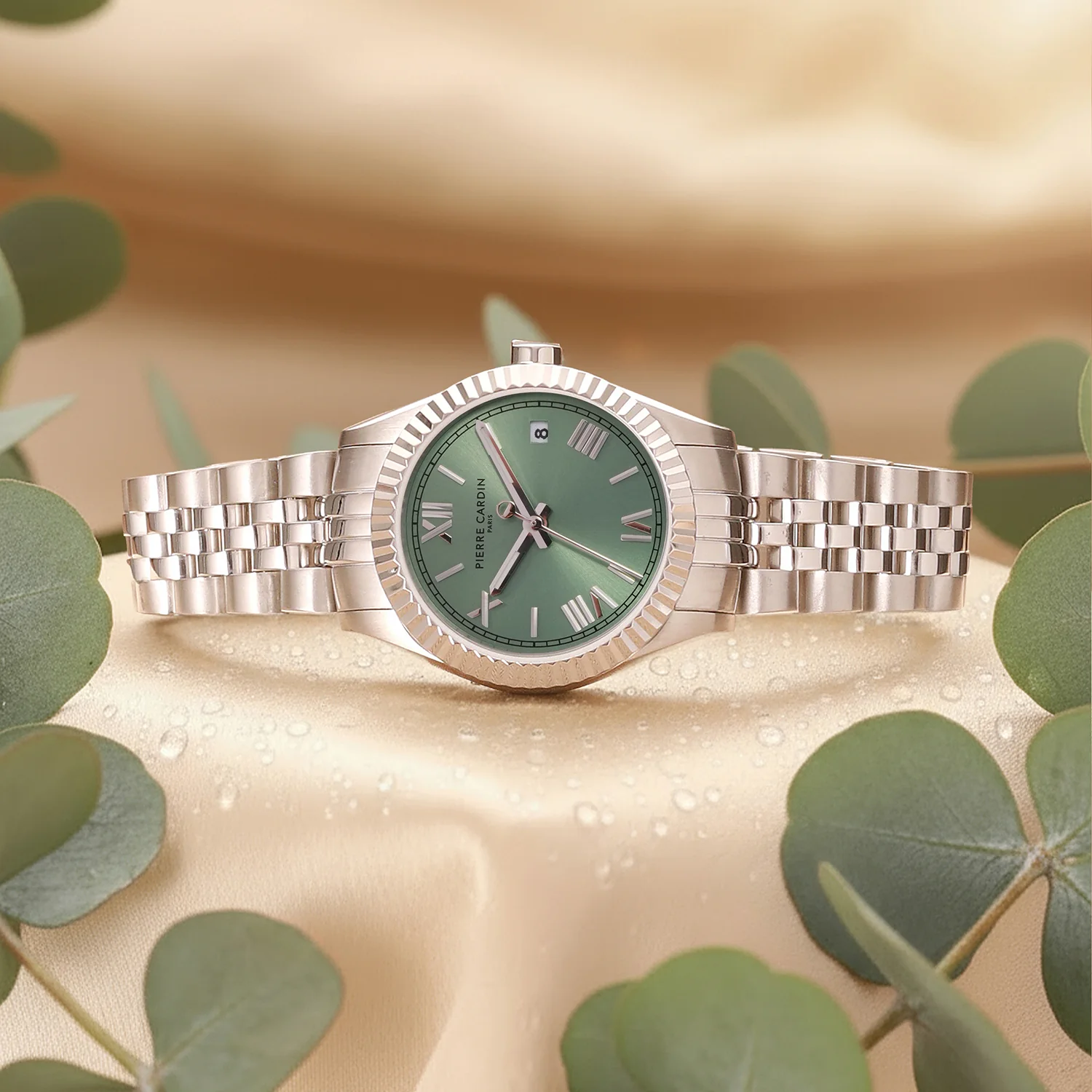 Opéra Timbre Lady 28mm - Stainless Steel Silver with Stainless Steel Silver Strap - Image 6