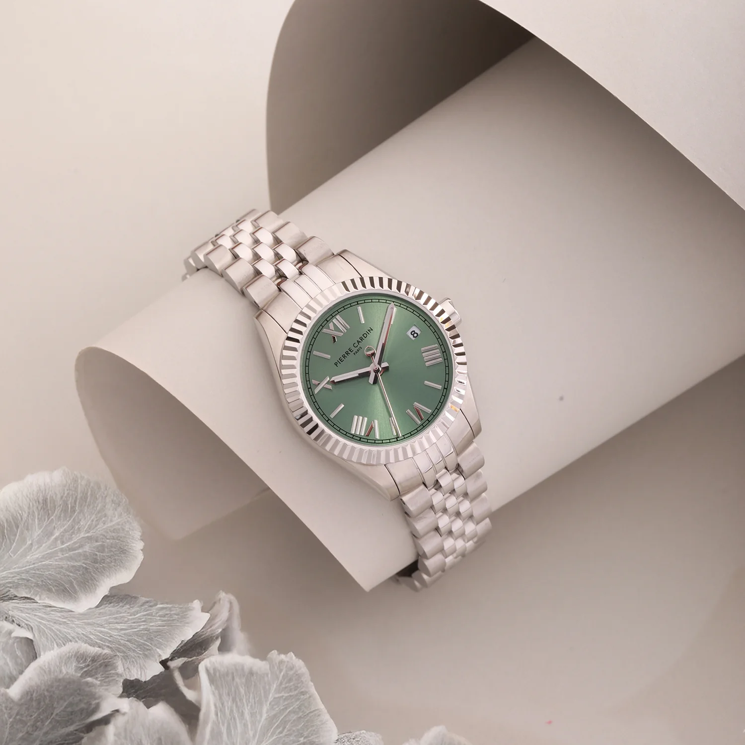 Opéra Timbre Lady 28mm - Stainless Steel Silver with Stainless Steel Silver Strap - Image 7