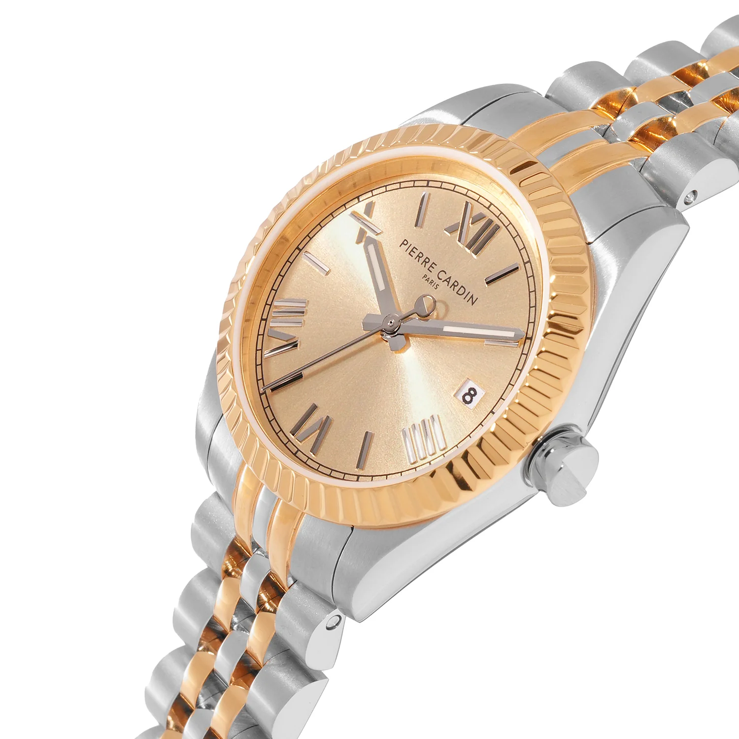 Opéra Timbre Lady 28mm - Twotone Gold and Silver with Twotone Gold and Silver Metal Strap - Image 3