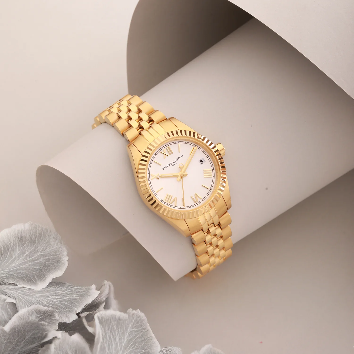 Opéra Timbre Lady 28mm - Twotone Gold and Silver with Twotone Gold and Silver Metal Strap - Image 7