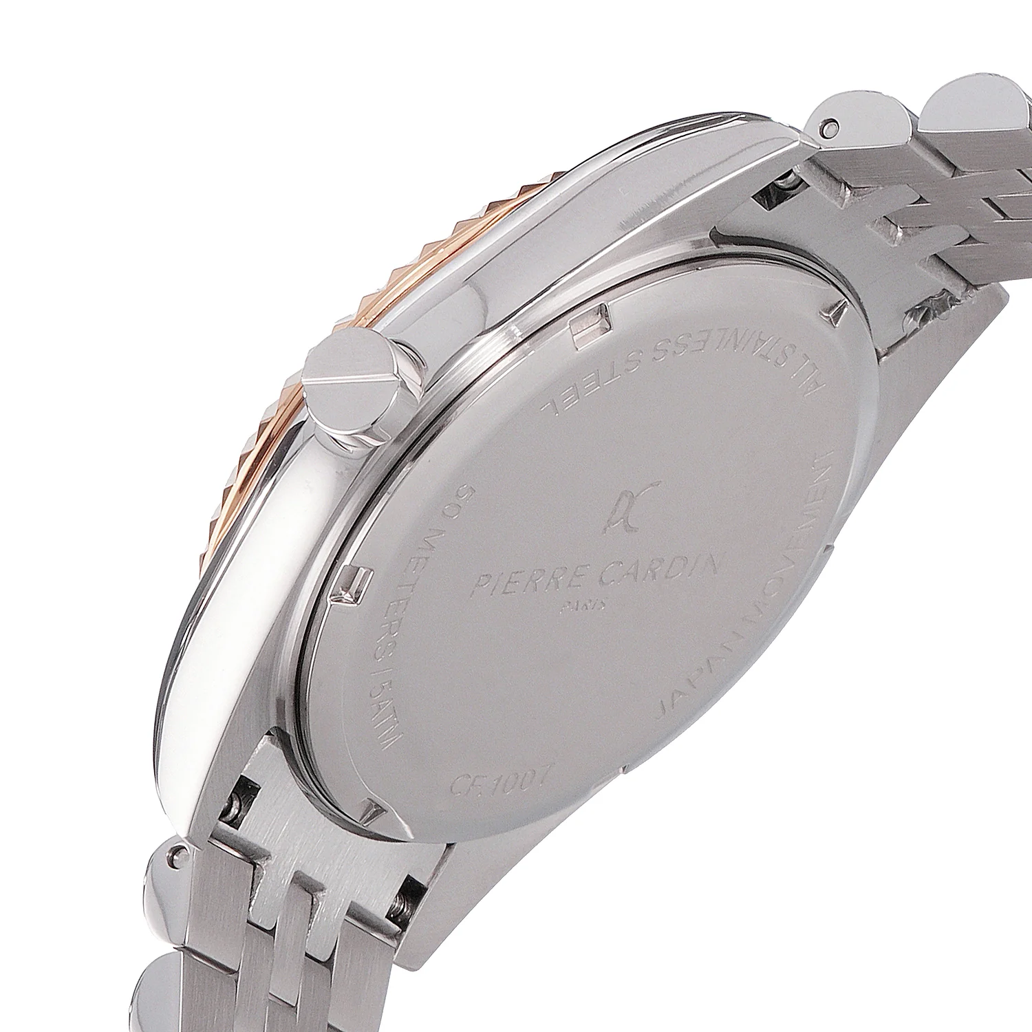 Opéra Timbre Men’s Watch - Two-Tone Rose Gold & Silver Case, Champagne Dial with Two-Tone Jubilee Strap - Image 4