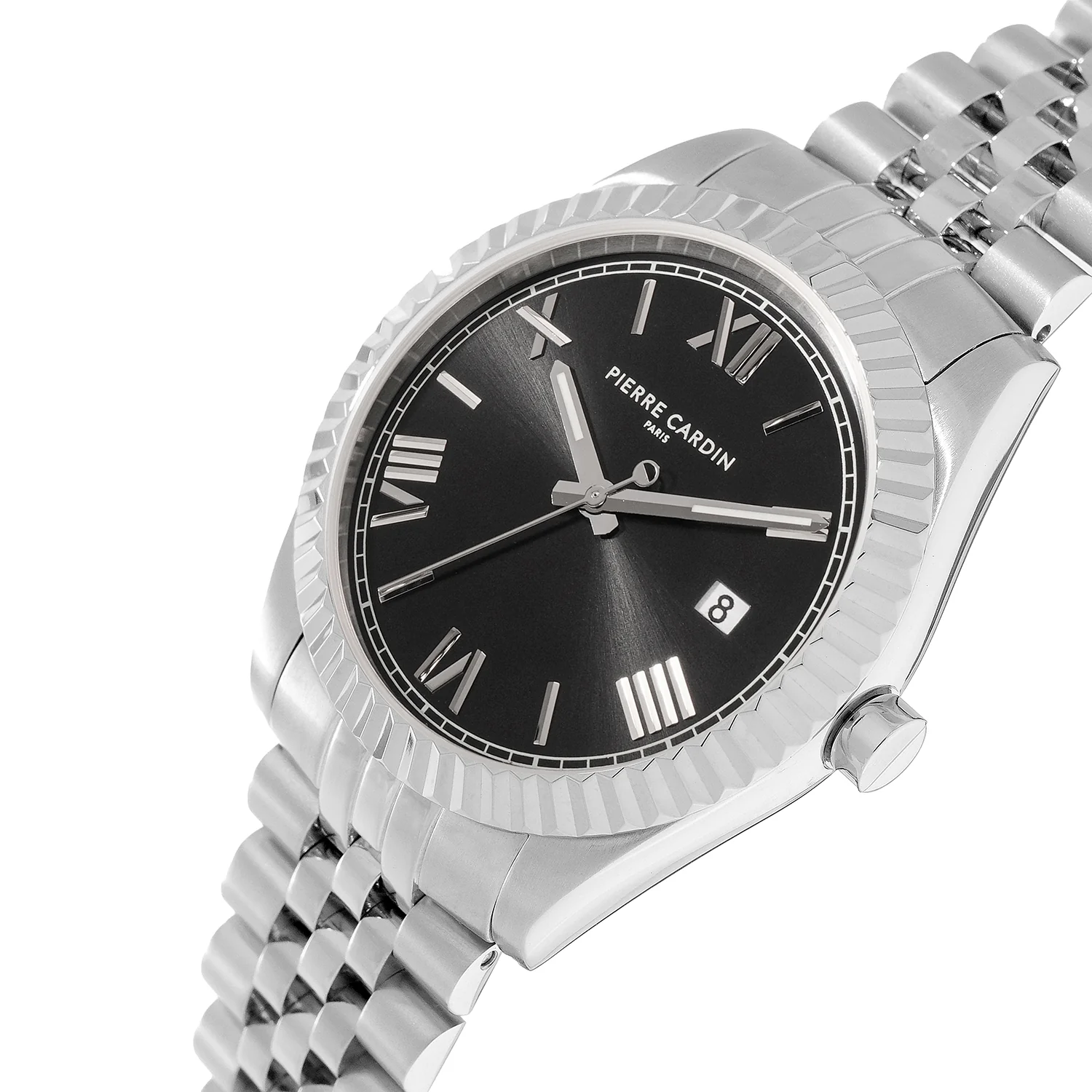 Opéra Timbre Mens 40mm - Stainless Steel Silver with Stainless Steel Silver Strap - Image 3