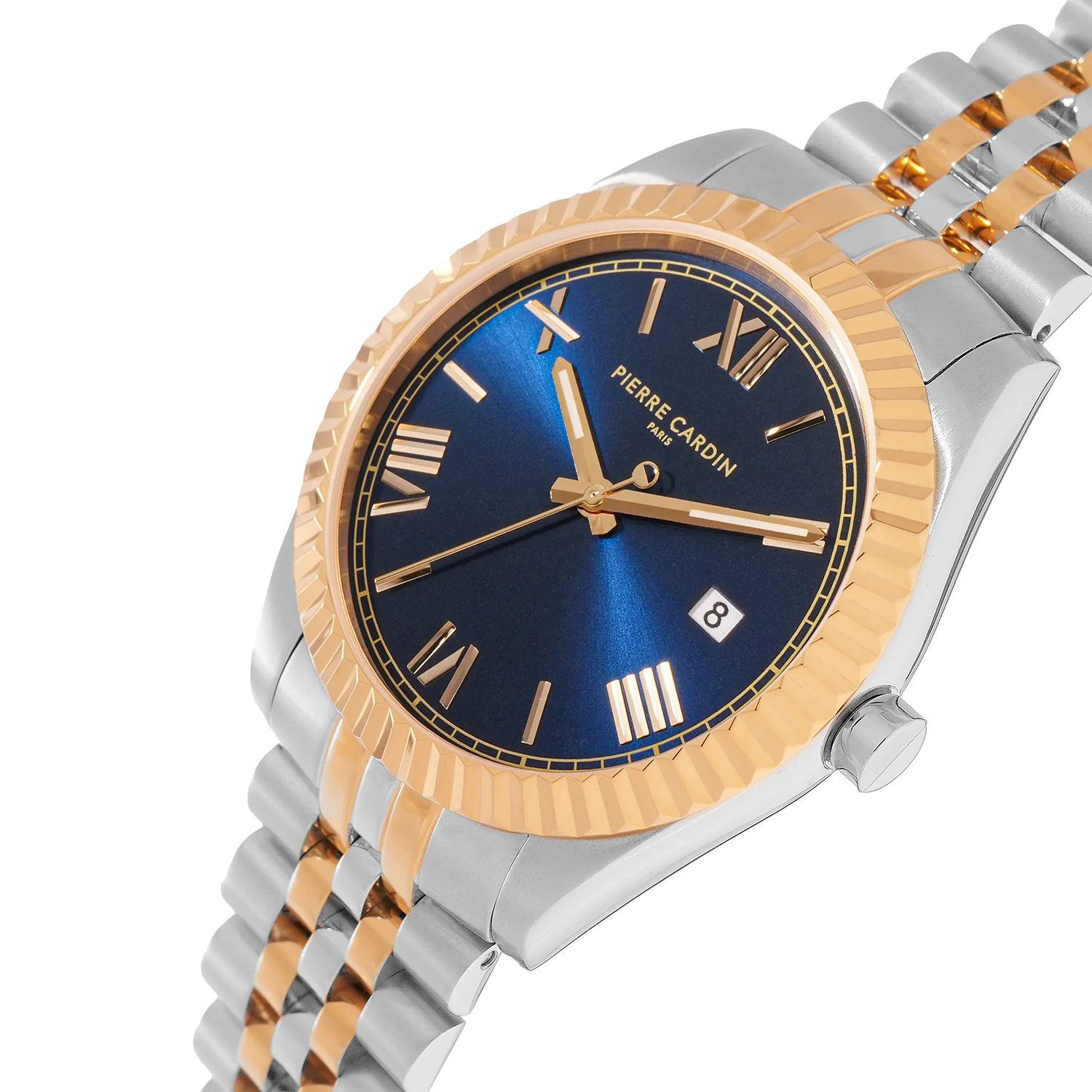 Opéra Timbre Mens 40mm - Twotone Gold and Silver with Twotone Gold and Silver Metal Strap - Image 3