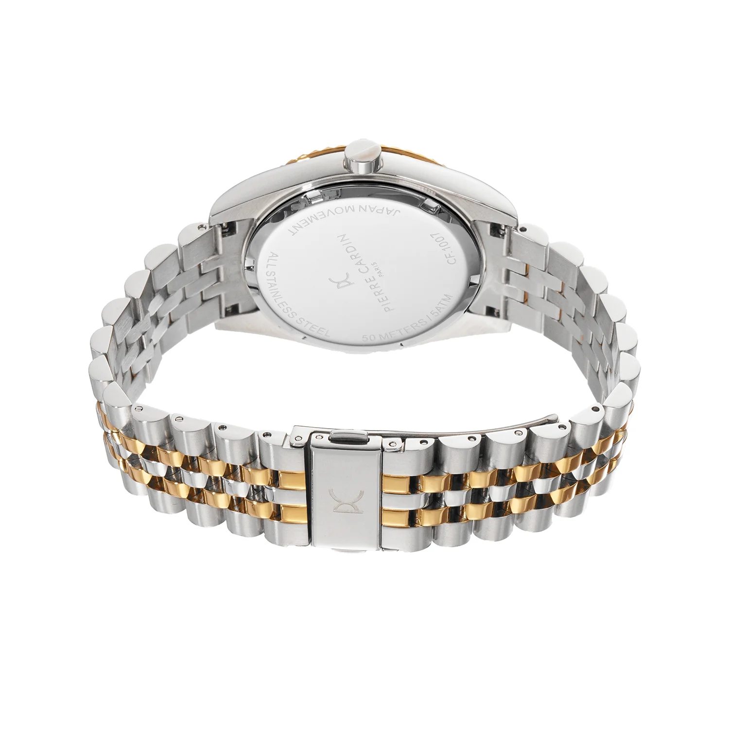 Opéra Timbre Mens 40mm - Twotone Gold and Silver with Twotone Gold and Silver Metal Strap - Image 4