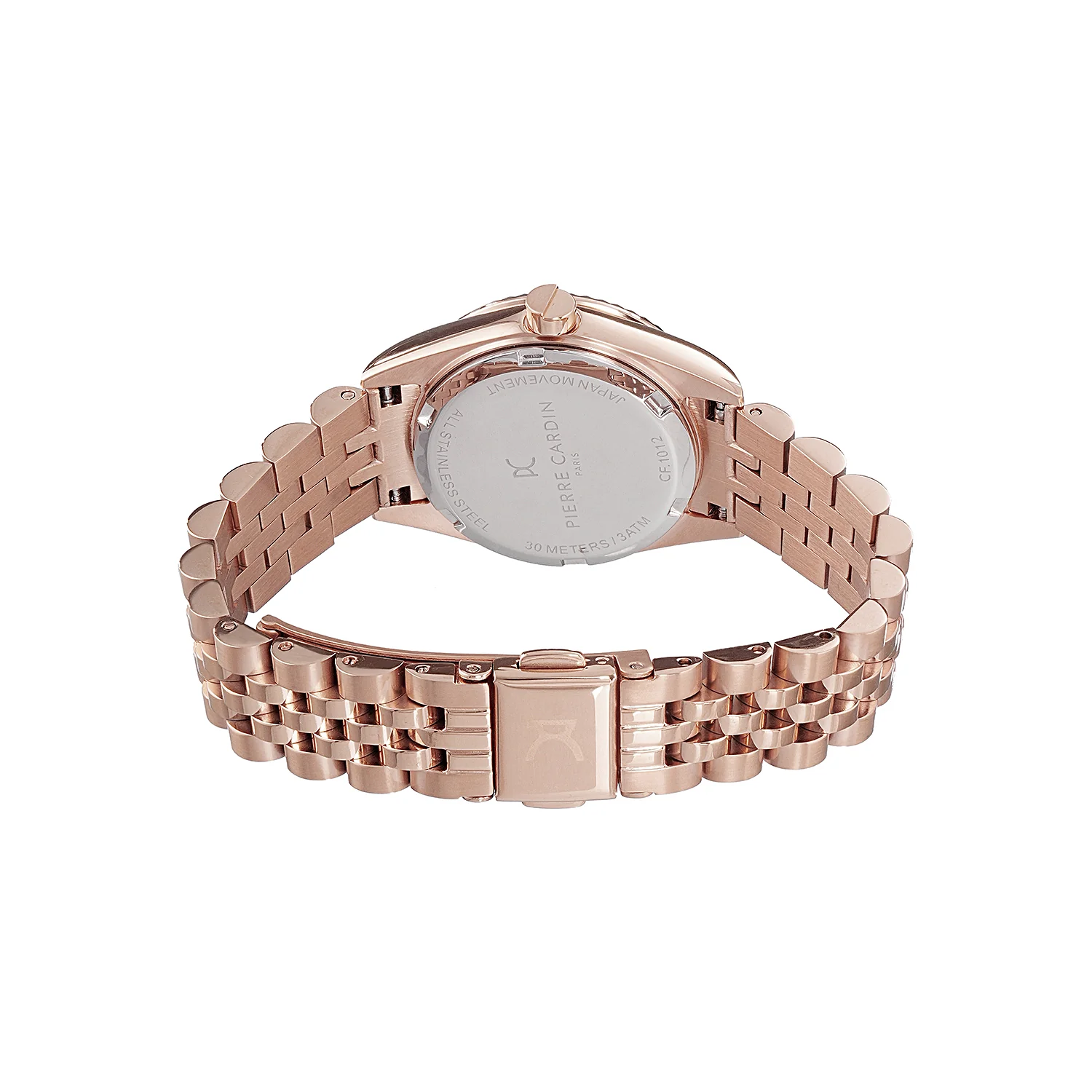 Opéra Timbre Women’s Watch - Rose Gold Case, Champagne Dial with Crystal Indexes and Rose Gold Jubilee Strap - Image 3