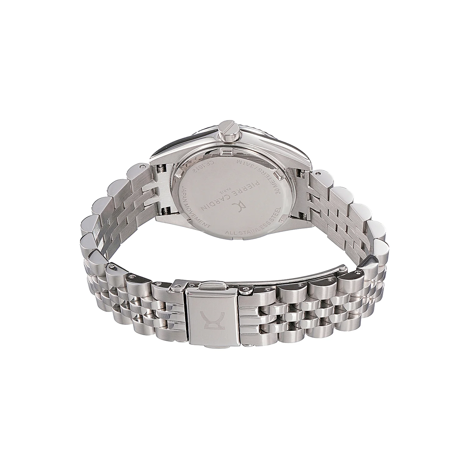 Opéra Timbre Women’s Watch - Stainless Steel Case, Celeste Blue Dial with Crystal Indexes and Stainless Steel Jubilee Strap - Image 4