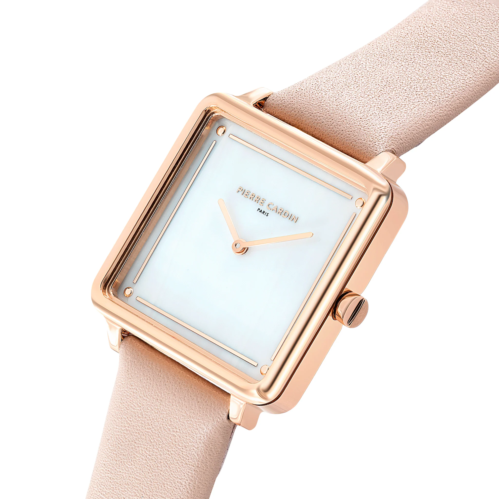 Vendôme Rose Gold Watch with Pink Leather Strap - Image 2