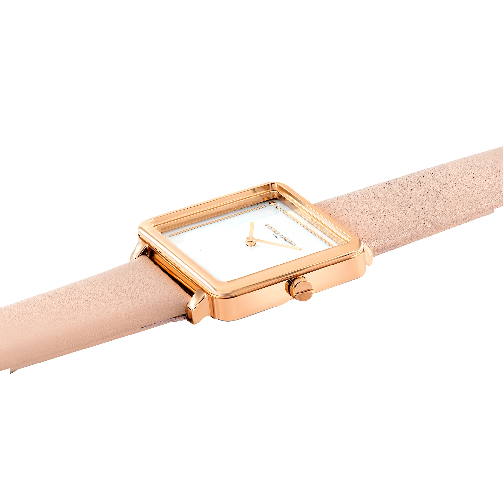 Vendôme Rose Gold Watch with Pink Leather Strap - Image 3