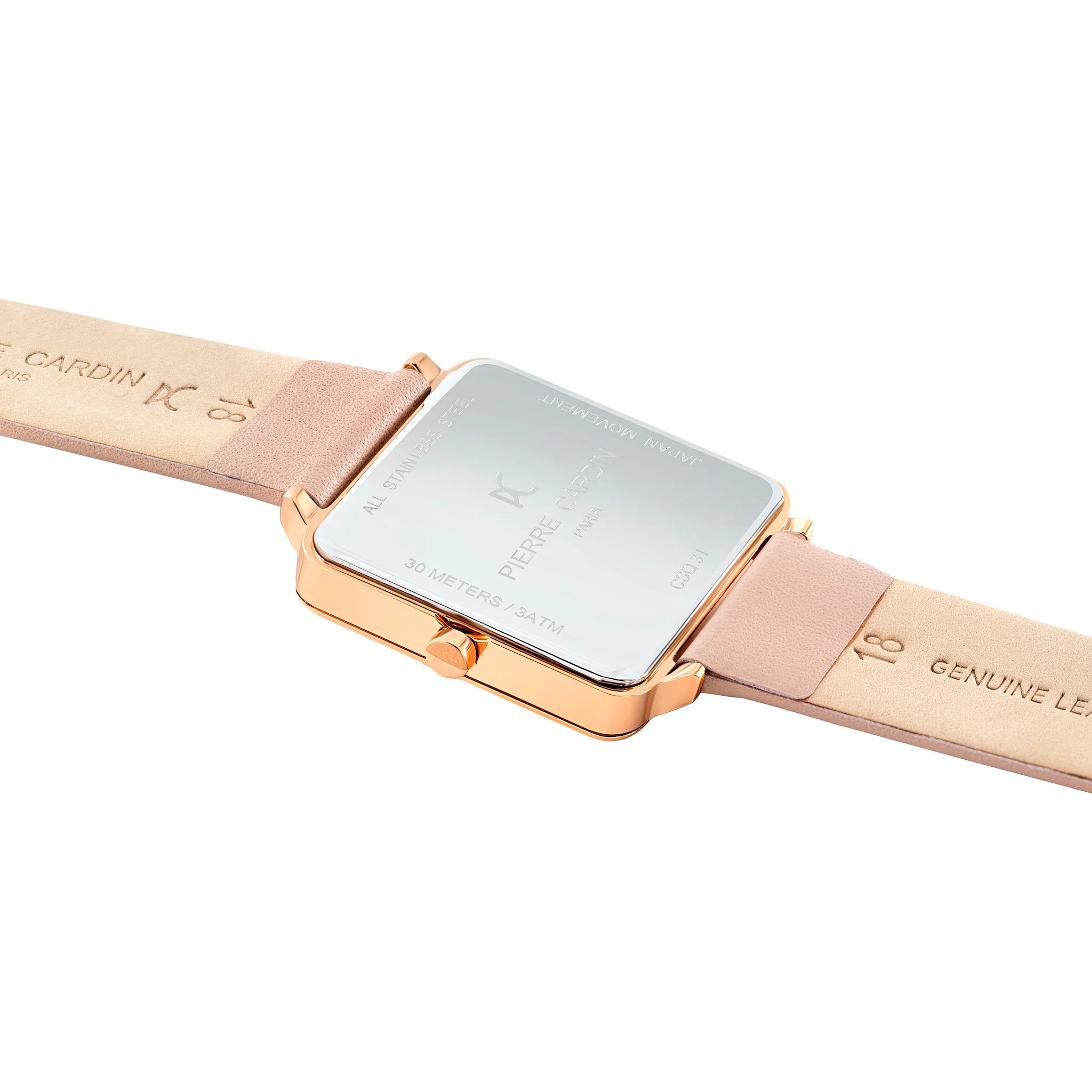 Vendôme Rose Gold Watch with Pink Leather Strap - Image 4